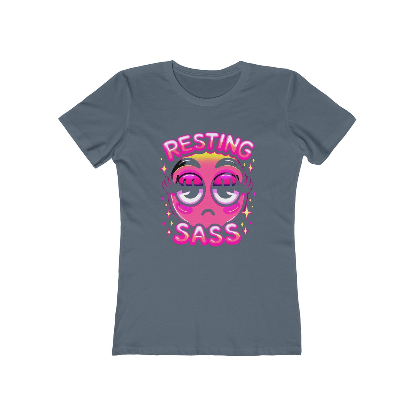 Resting Sass - The Boyfriend Tee for Women - Creatively Designed Shop