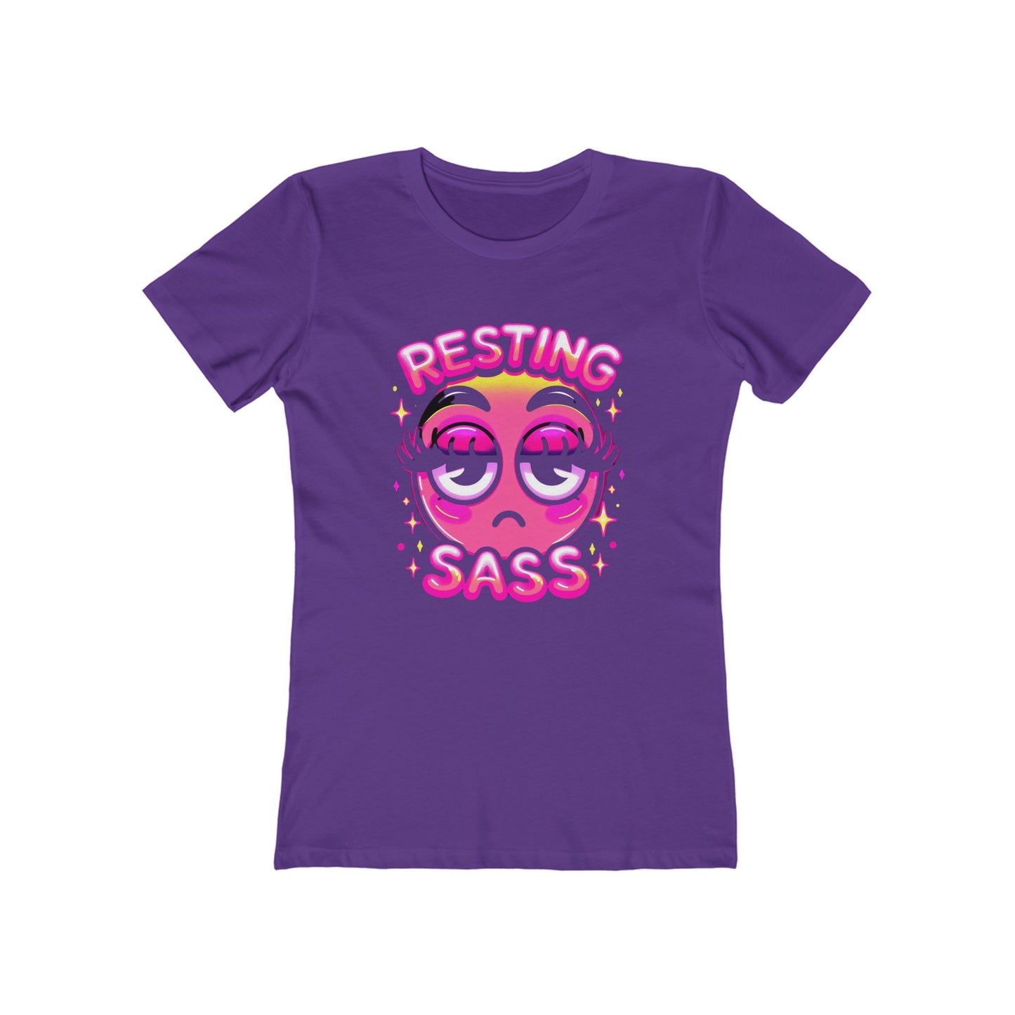 Resting Sass - The Boyfriend Tee for Women - Creatively Designed Shop