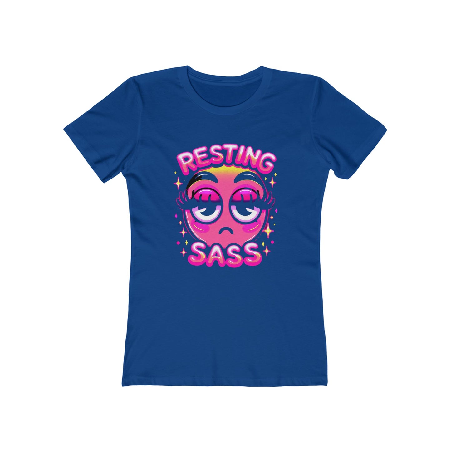 Resting Sass - The Boyfriend Tee for Women - Creatively Designed Shop