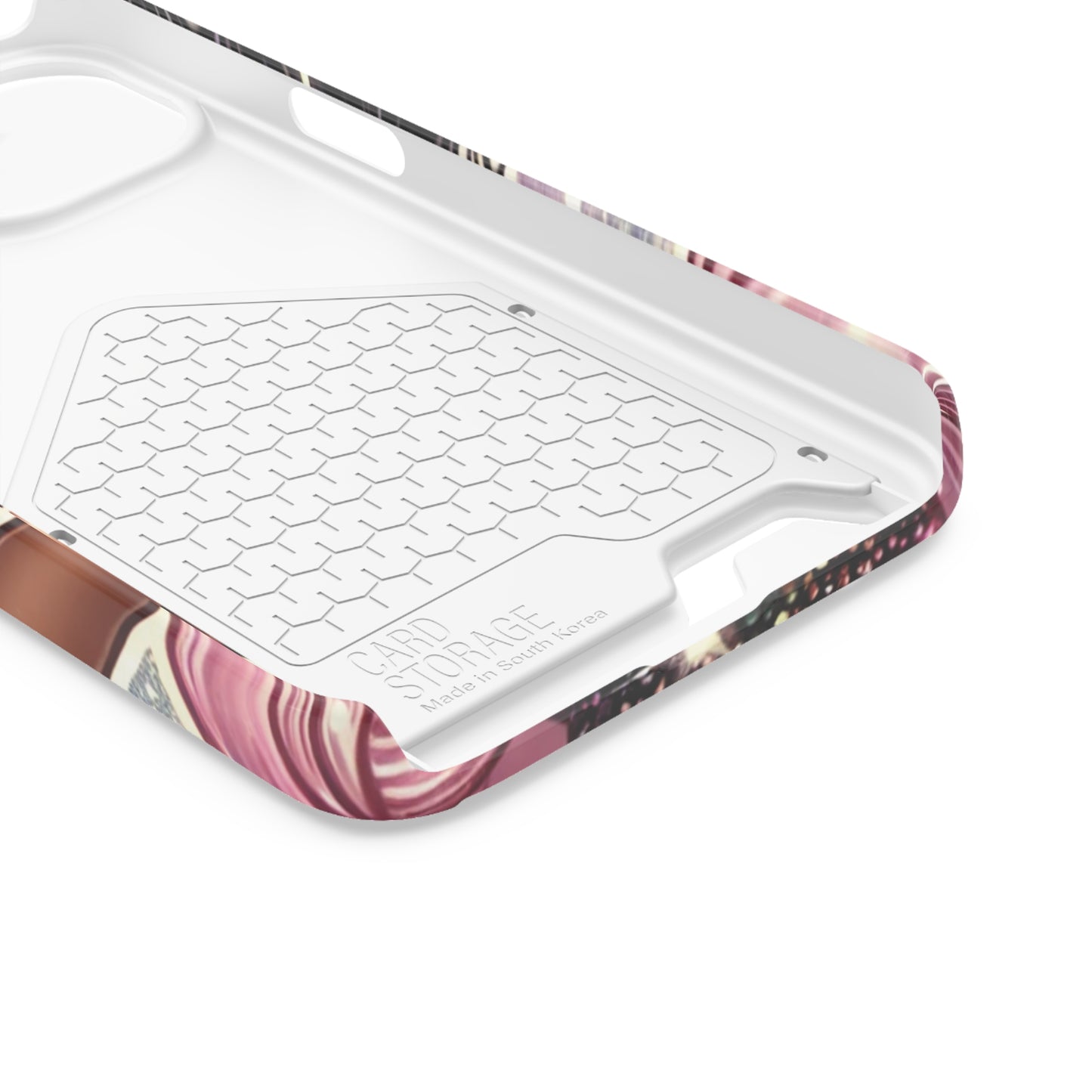 "Gorgeous" - Phone Case With Card Holder - Creatively Designed Shop