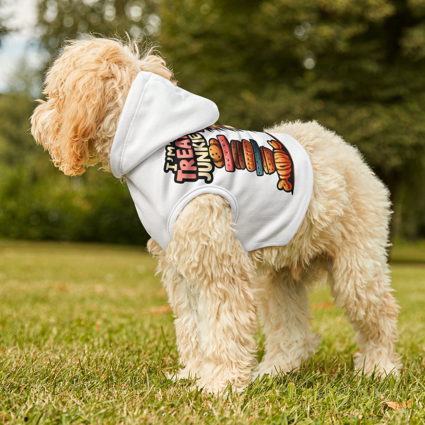 I'm A Treat Junkie - Pet Hoodie - Creatively Designed Shop