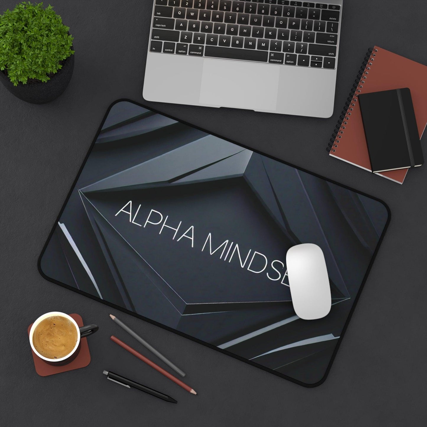 "Alpha Mindset" - Desk Mat - Creatively Designed Shop