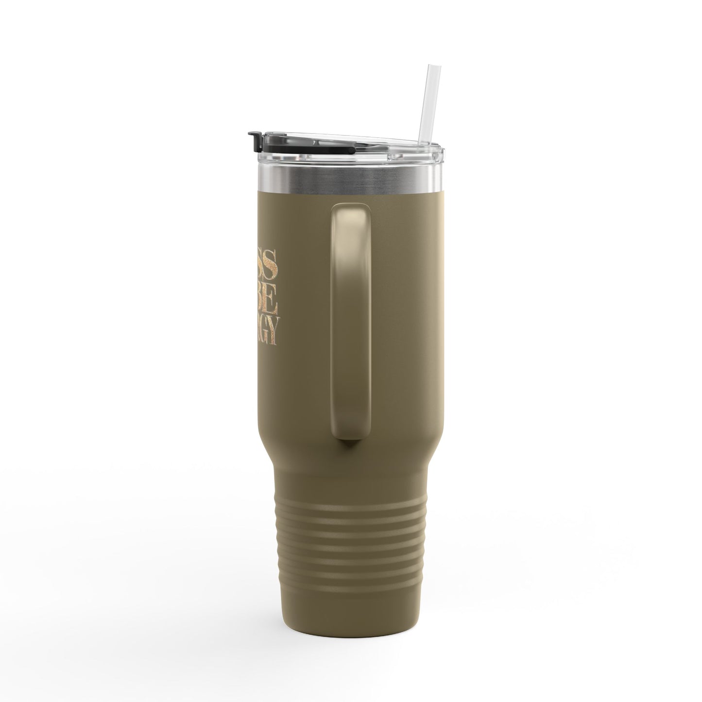 "Boss Babe Energy" - Insulated Travel Mug, 40oz