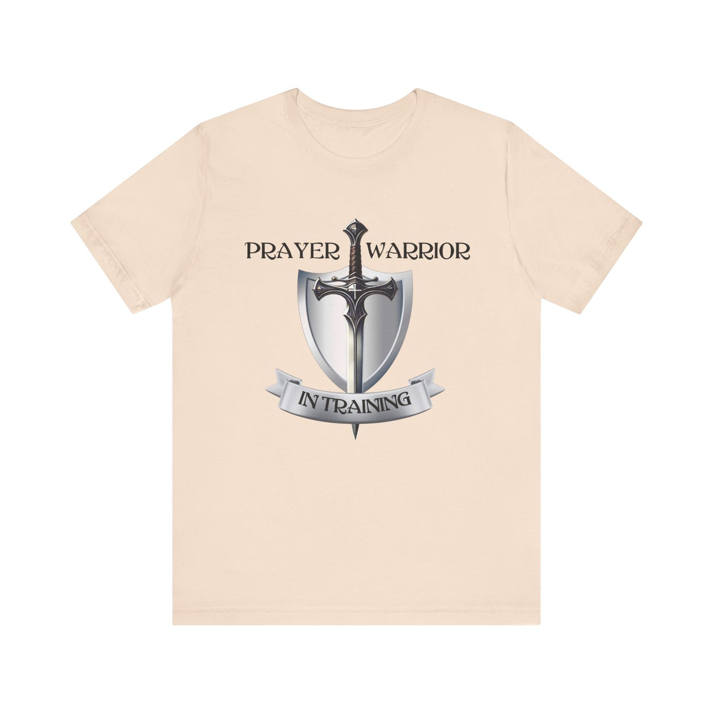 Prayer Warrior in Training - Unisex Jersey Short Sleeve Tee