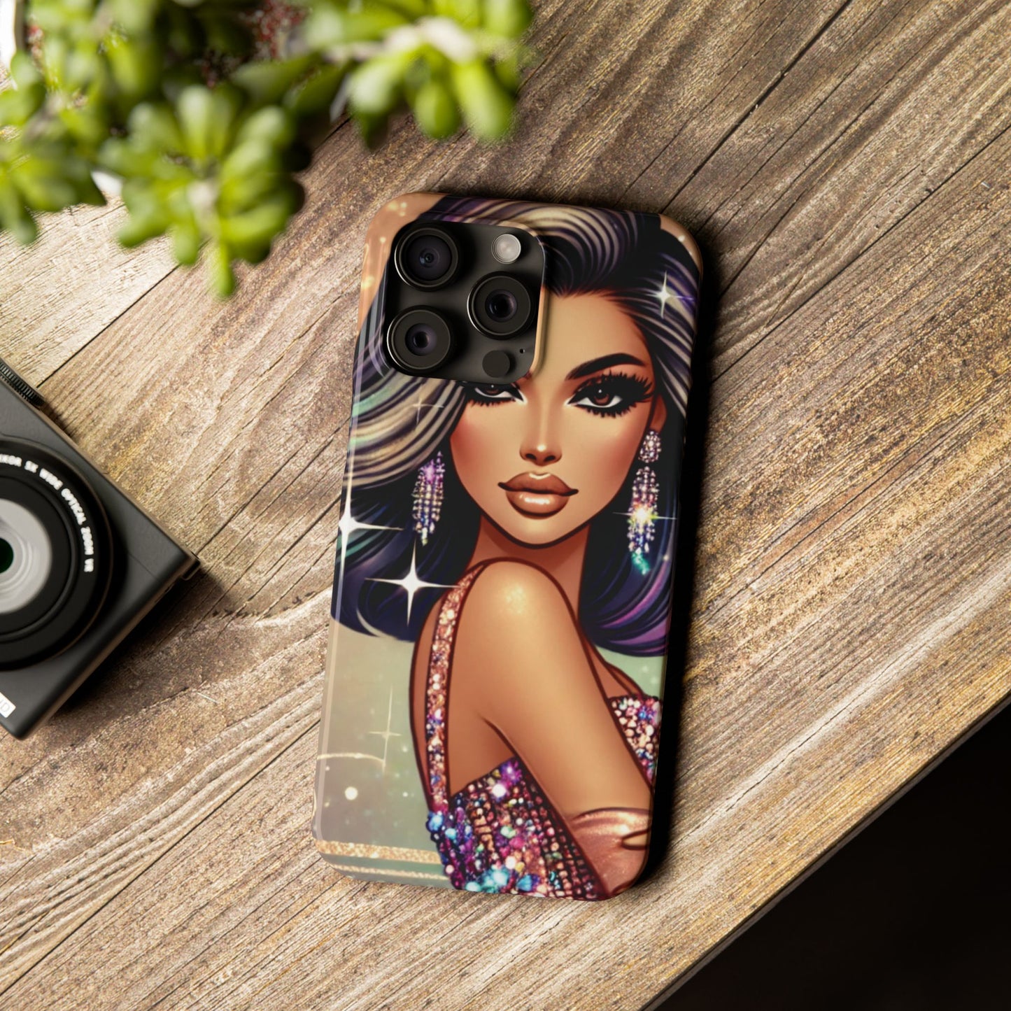 "Stunning" - Slim Phone Cases - Creatively Designed Shop