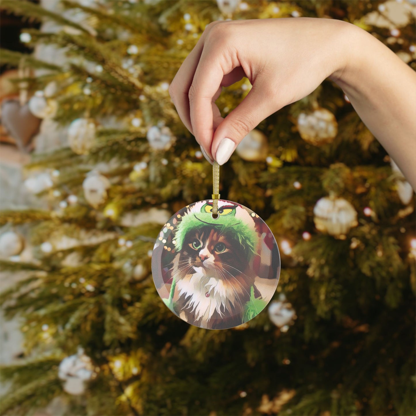 A Very Grinch Christmas - Glass Ornaments - Creatively Designed Shop