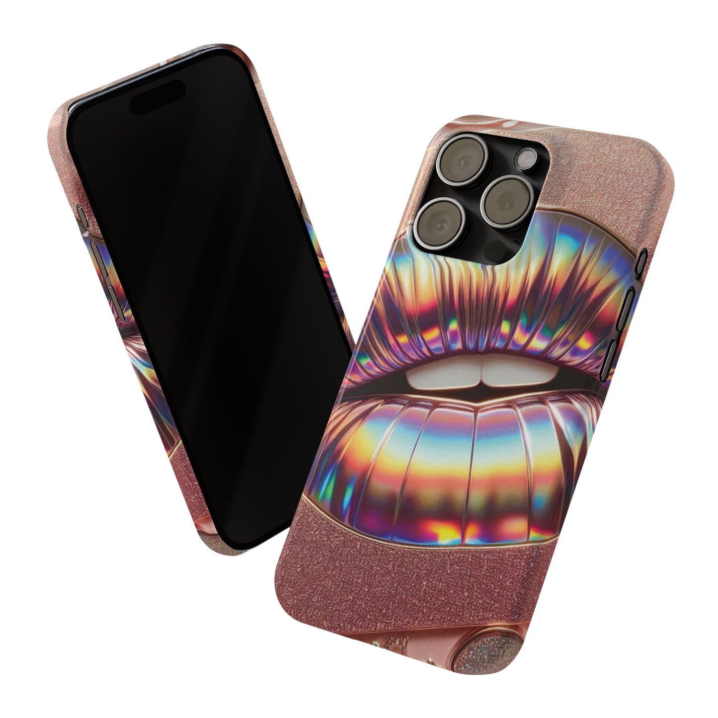 "Bronze Kiss" - Slim Phone Cases - Creatively Designed Shop