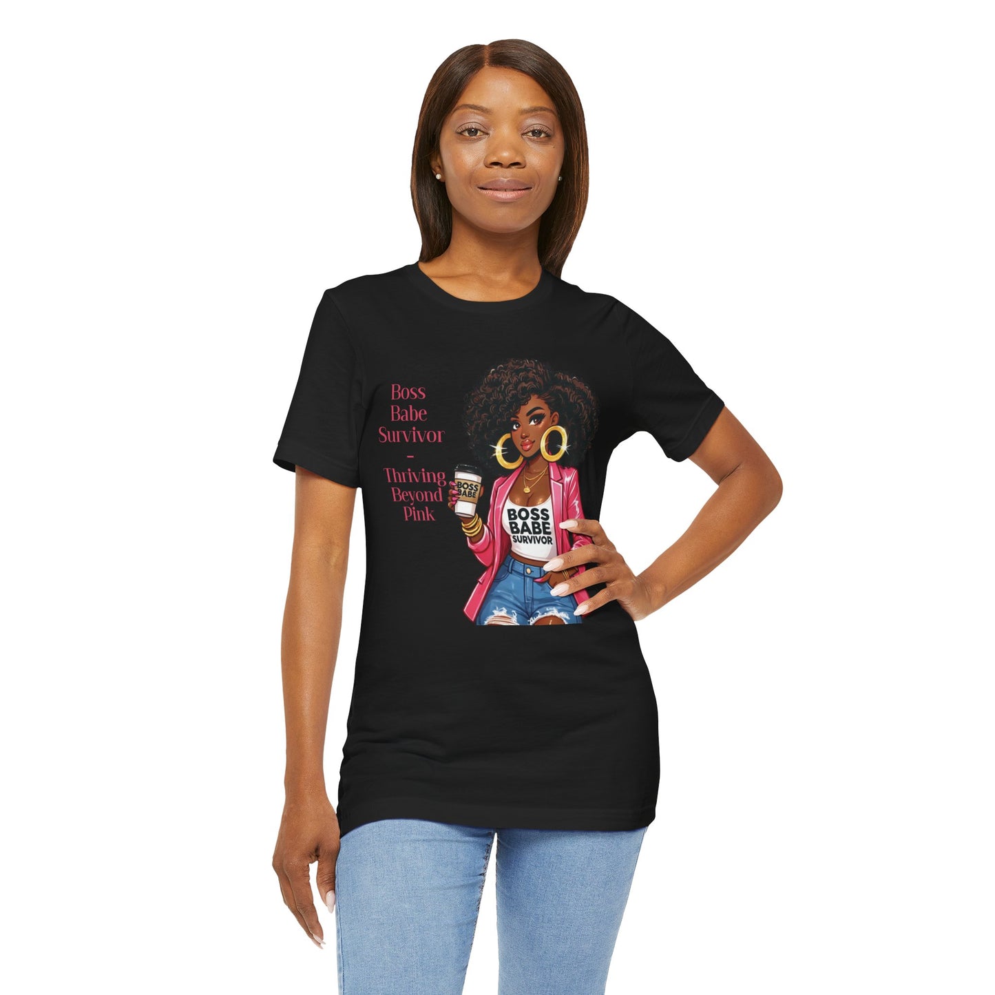 Boss Babe Survivor - Unisex Jersey Short Sleeve Tee