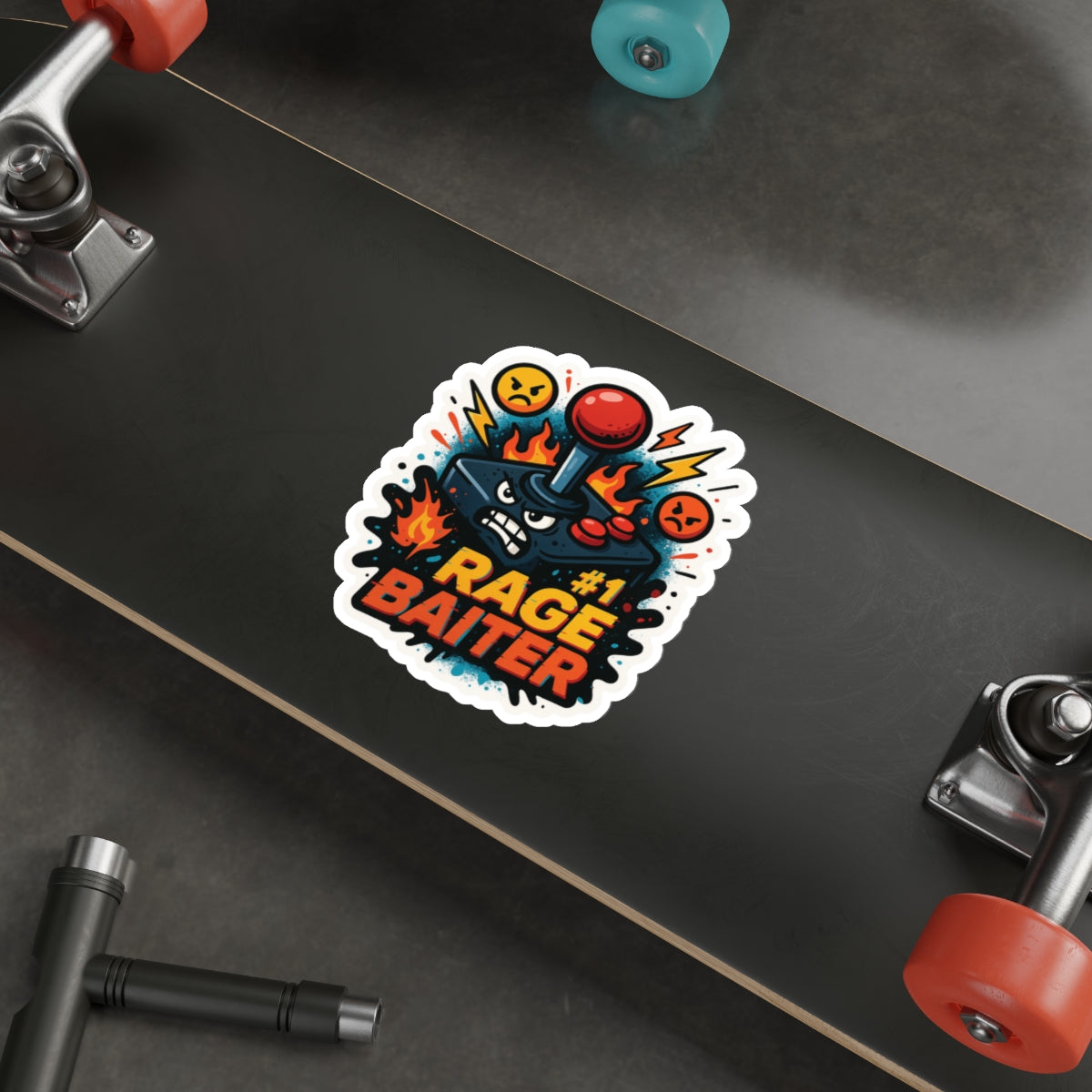 #1 Rage Baiter - Die-Cut Sticker