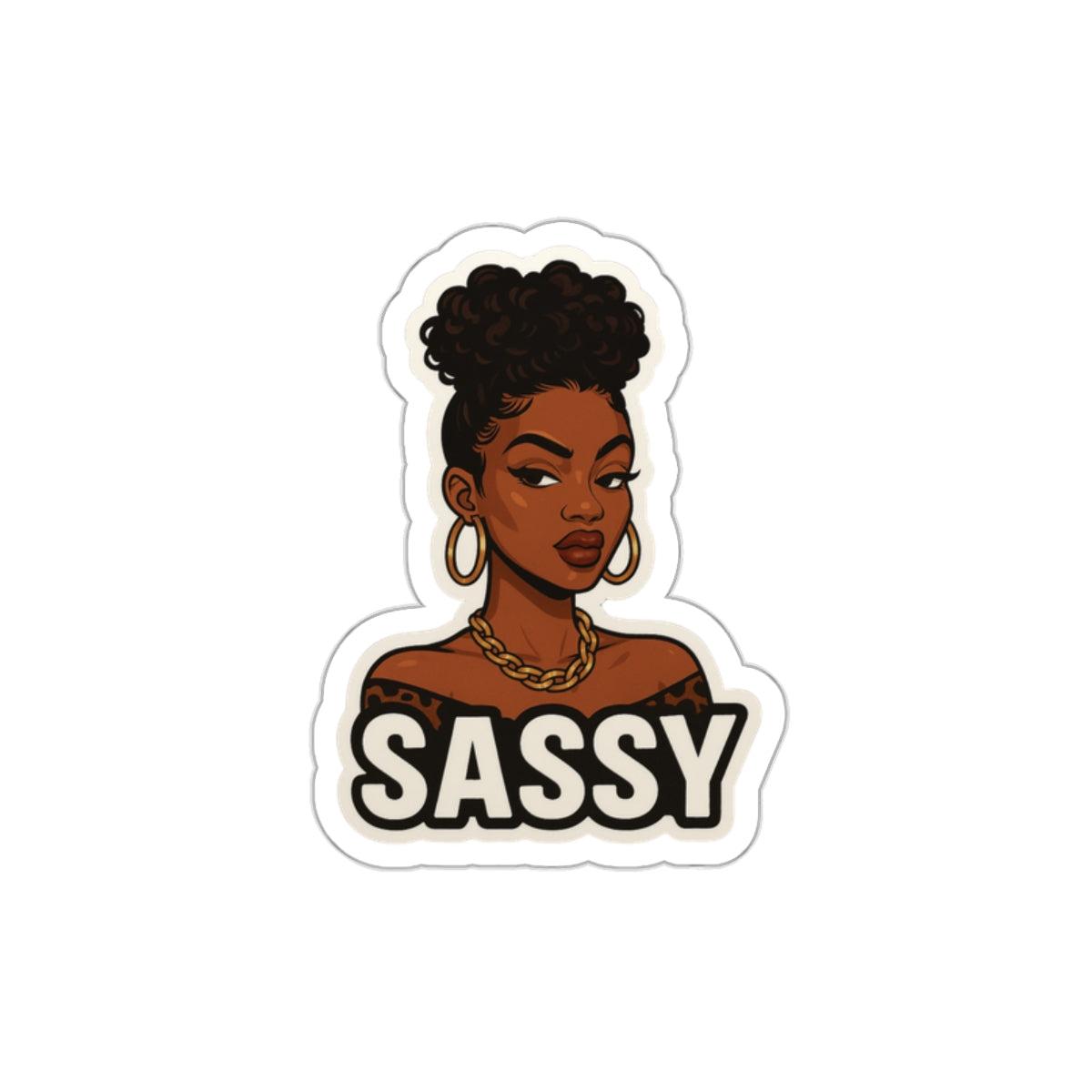 Sassy - Die-Cut Sticker