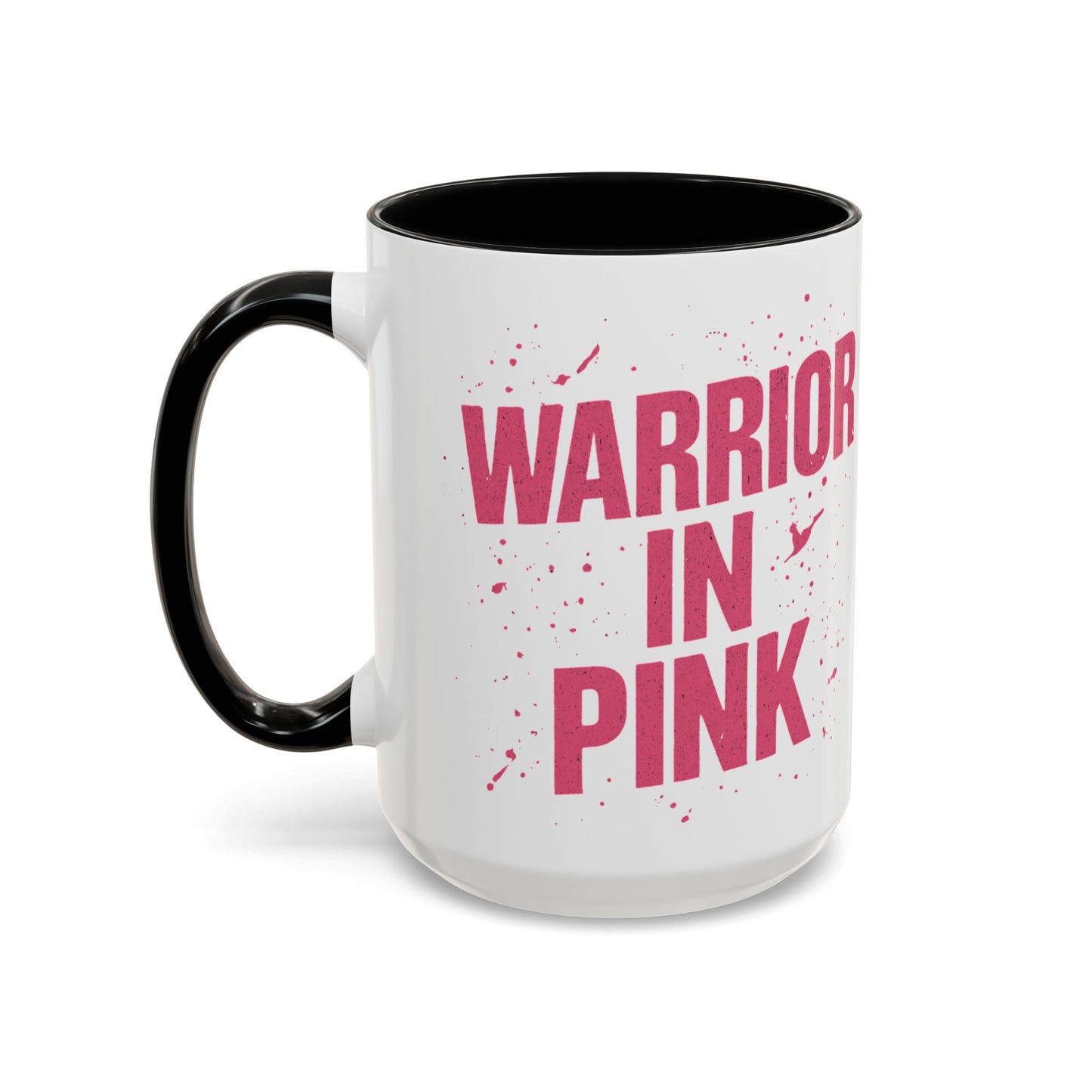 Warrior in Pink - Accent Coffee Mug