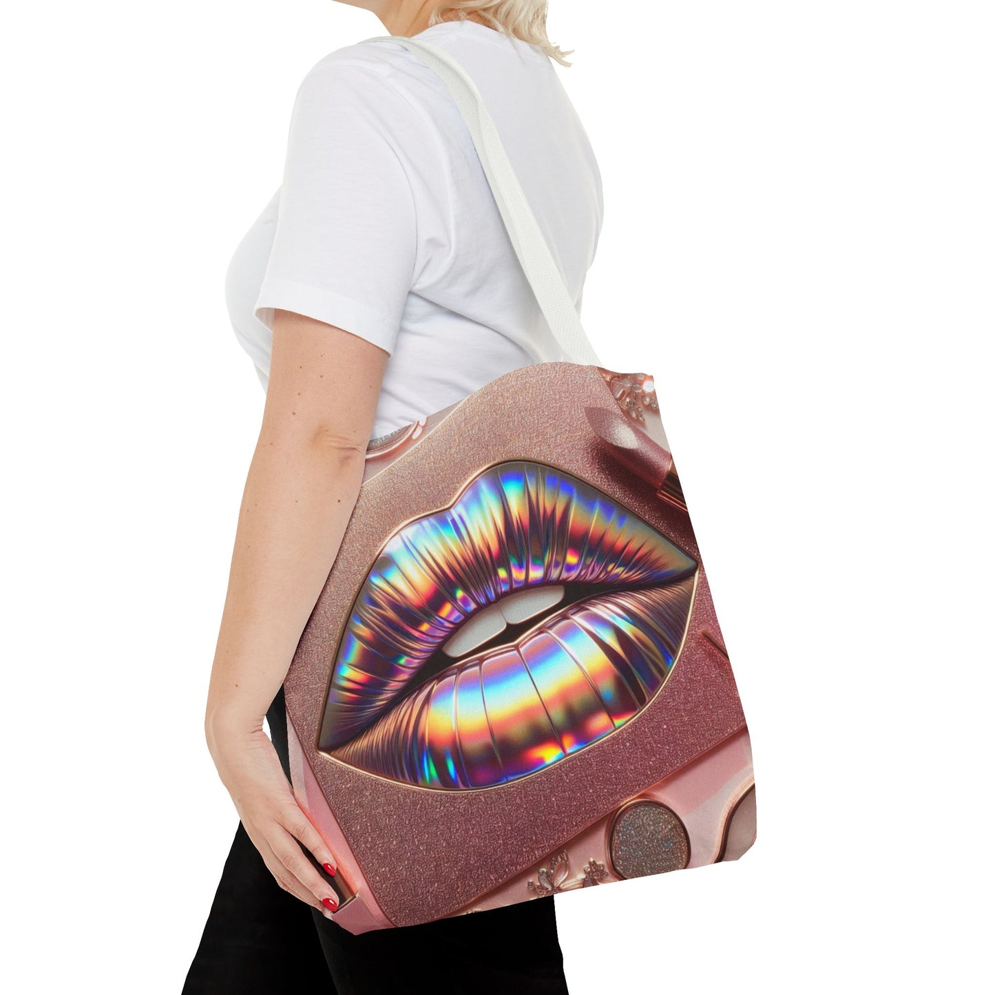Bronze Kiss - Tote Bag (AOP) - Creatively Designed Shop