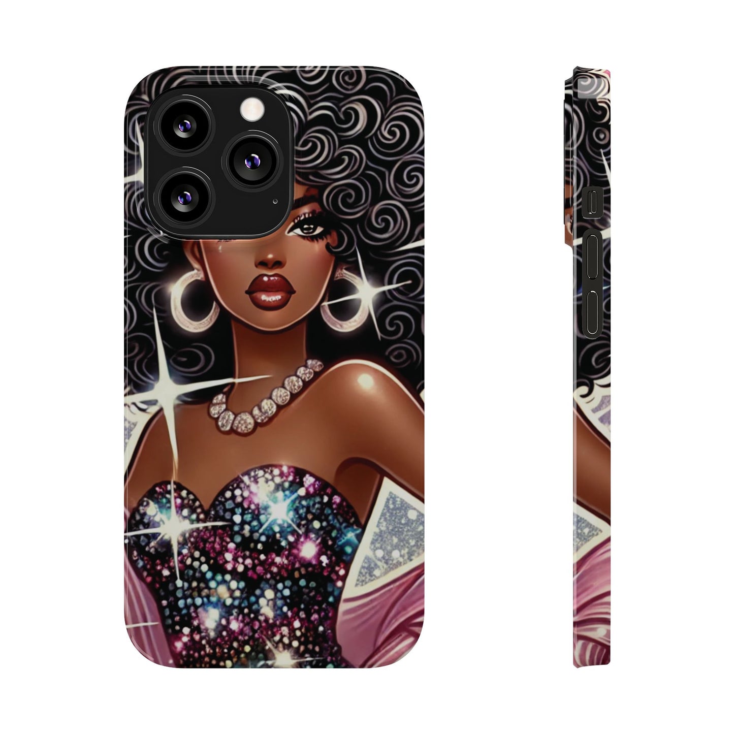 "Gorgeous" - Slim Phone Cases - Creatively Designed Shop