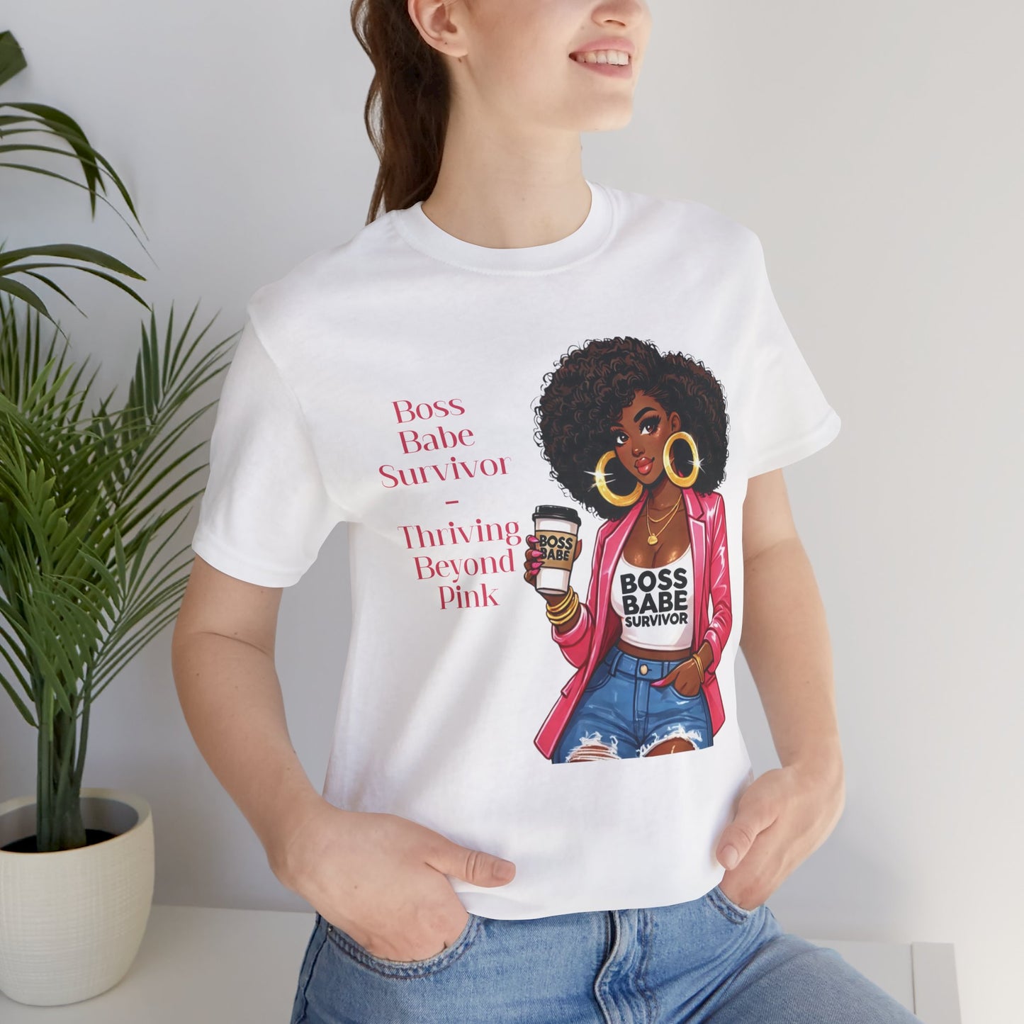 Boss Babe Survivor - Unisex Jersey Short Sleeve Tee