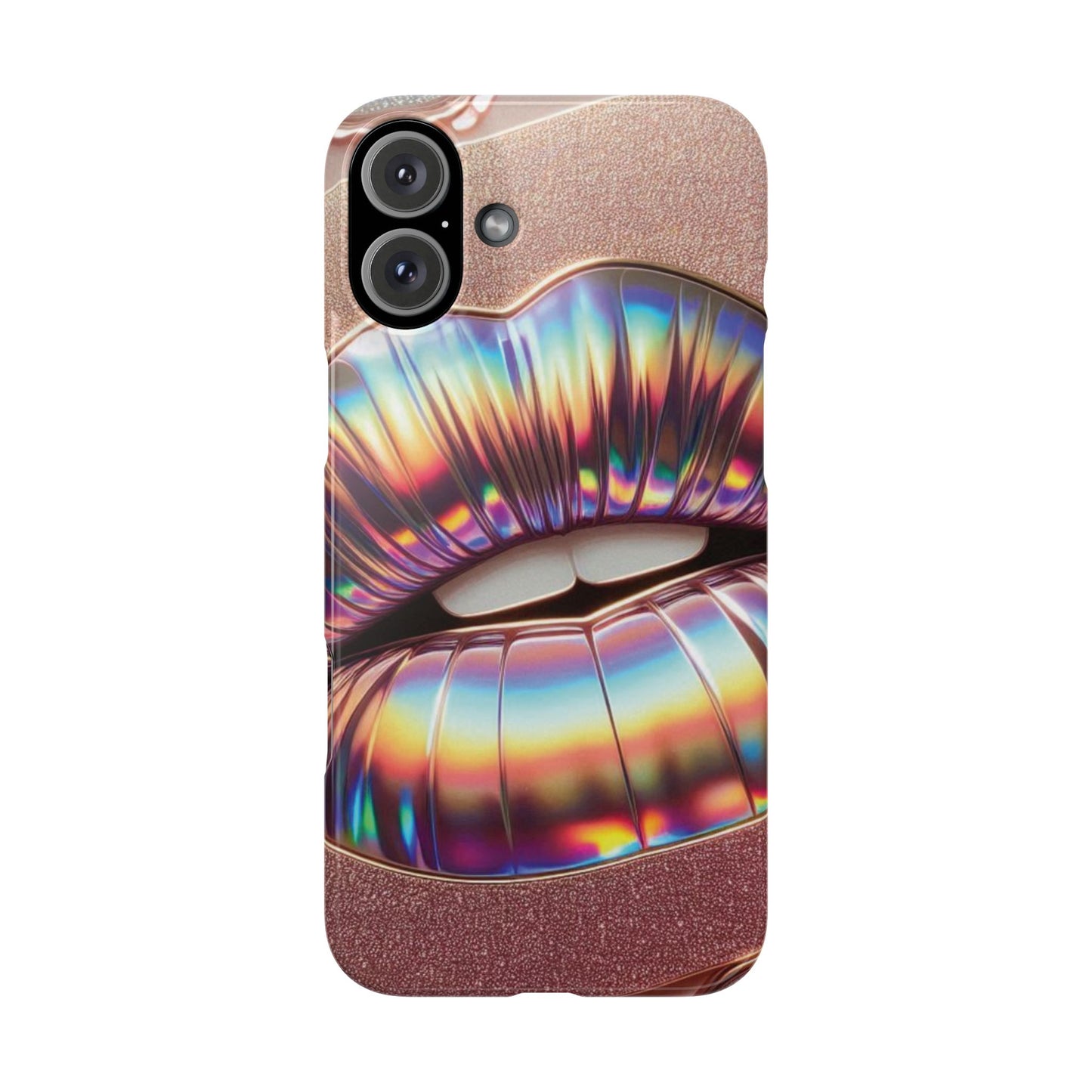 "Bronze Kiss" - Slim Phone Cases - Creatively Designed Shop