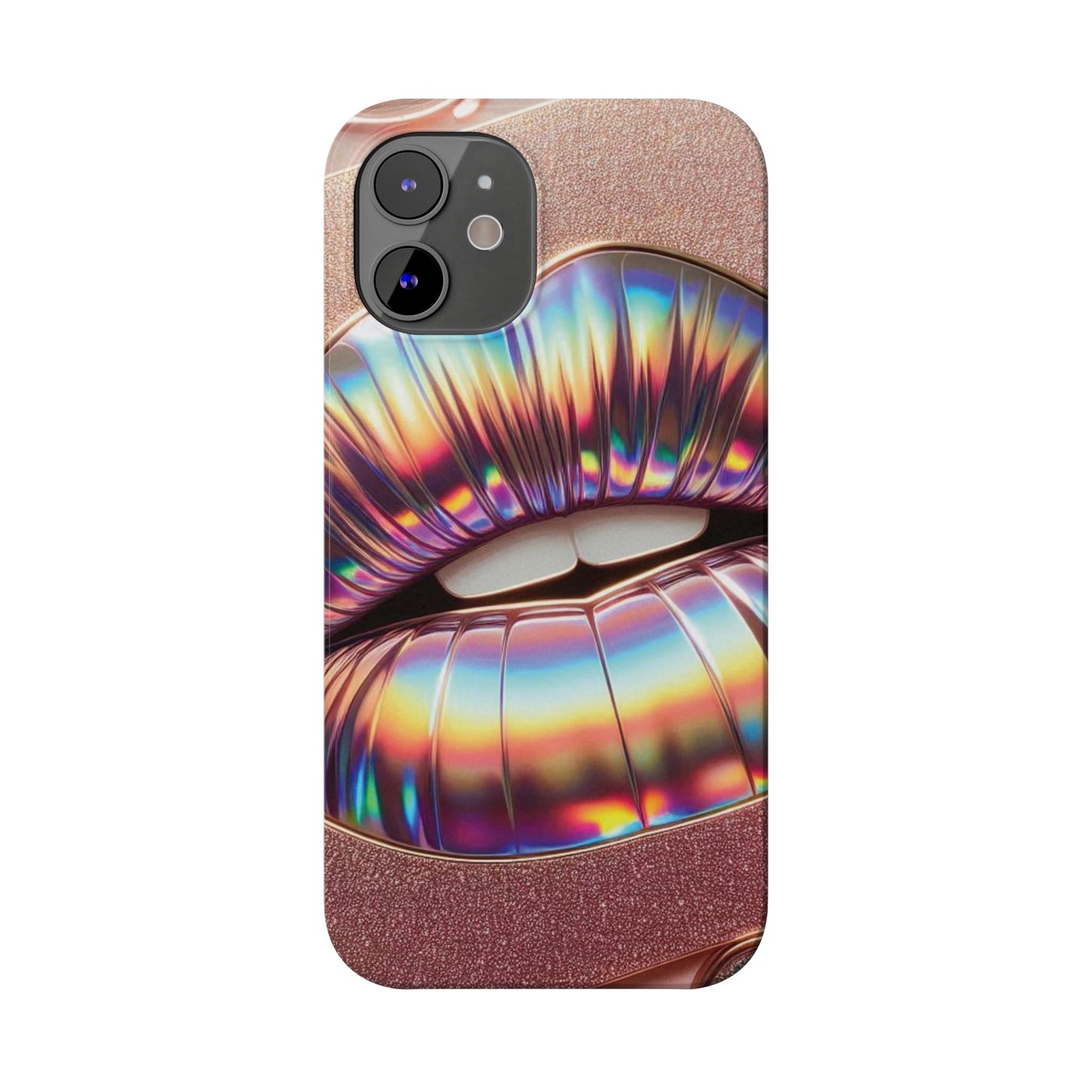 "Bronze Kiss" - Slim Phone Cases - Creatively Designed Shop
