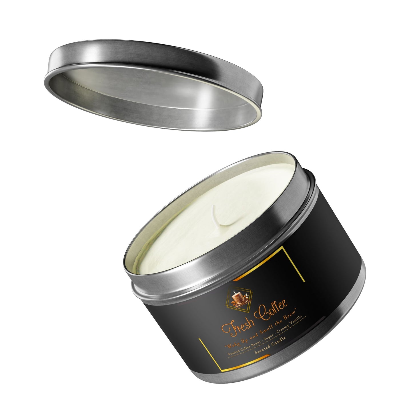 Fresh Coffee - Tin Candles