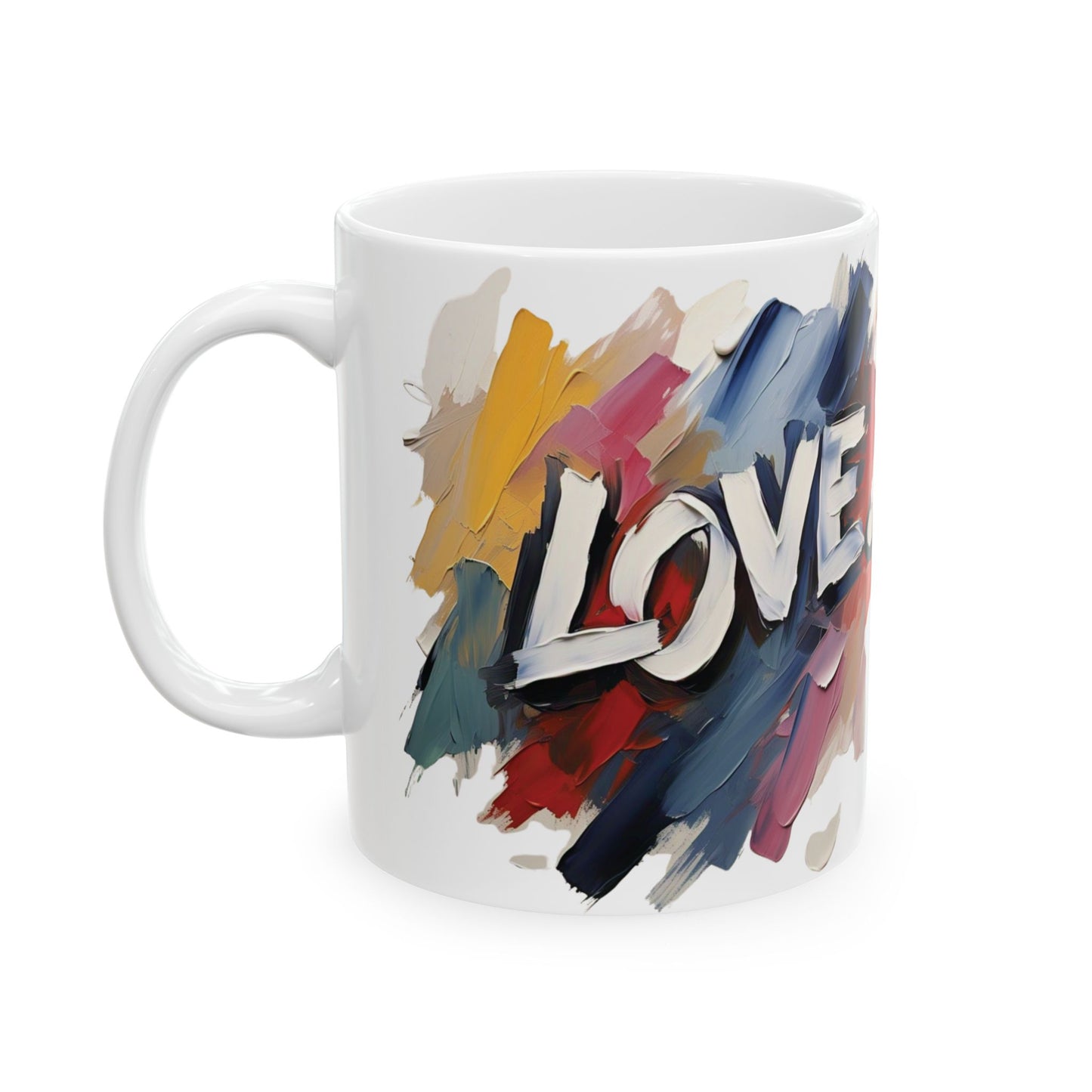 Love Splash - Ceramic Mug (11oz & 15oz) - Creatively Designed Shop
