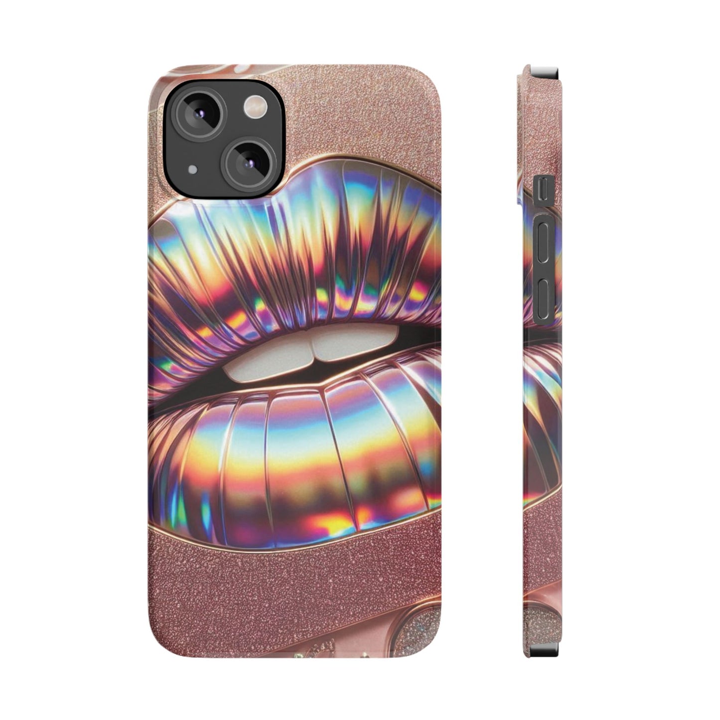 "Bronze Kiss" - Slim Phone Cases - Creatively Designed Shop