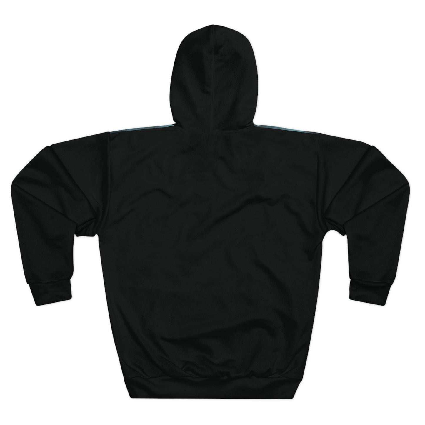 Gorilla in the Mist - Black Sleeves - Unisex Pullover Hoodie (AOP) - Creatively Designed Shop