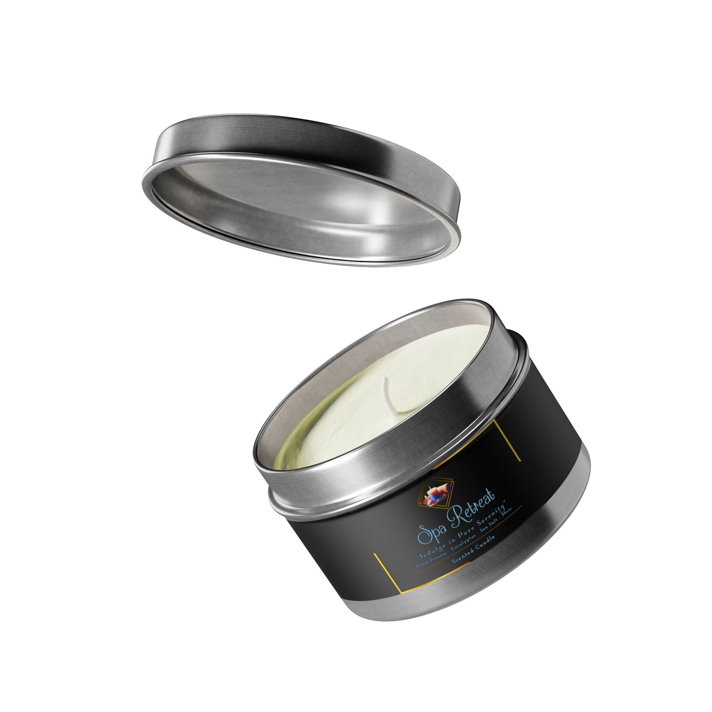 Spa Retreat - Tin Candles