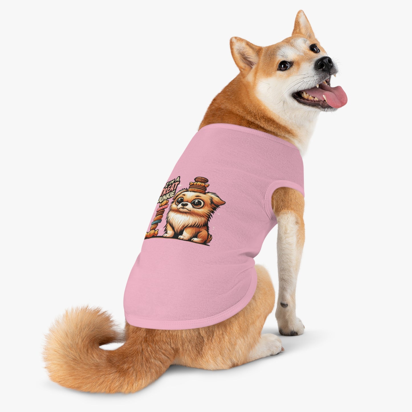 I'm A Treat Junkie - Pet Tank Top - Creatively Designed Shop