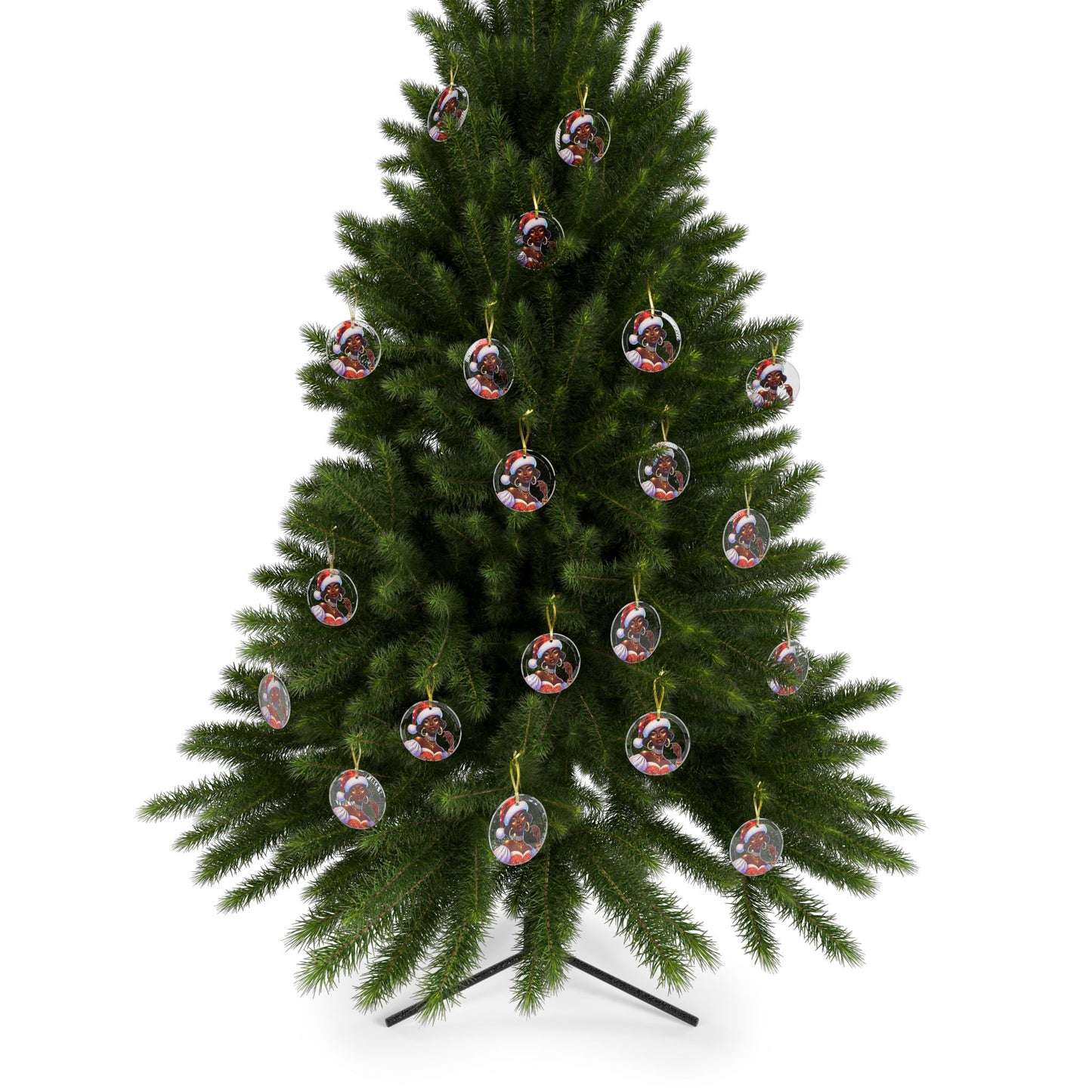 Christmas Beauty (Cultural) - Glass Ornaments - Creatively Designed Shop