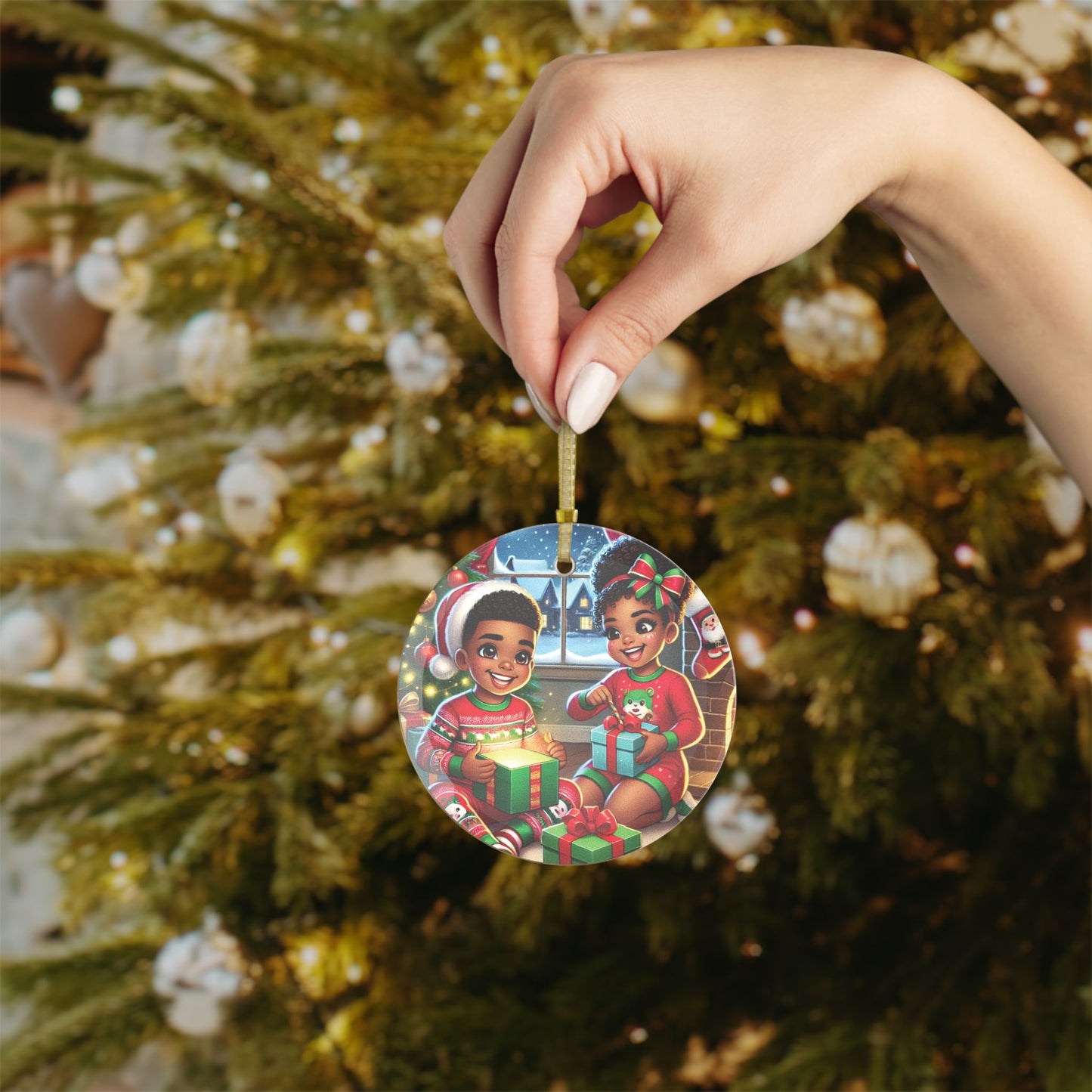 Christmas Joy - Glass Ornaments - Creatively Designed Shop