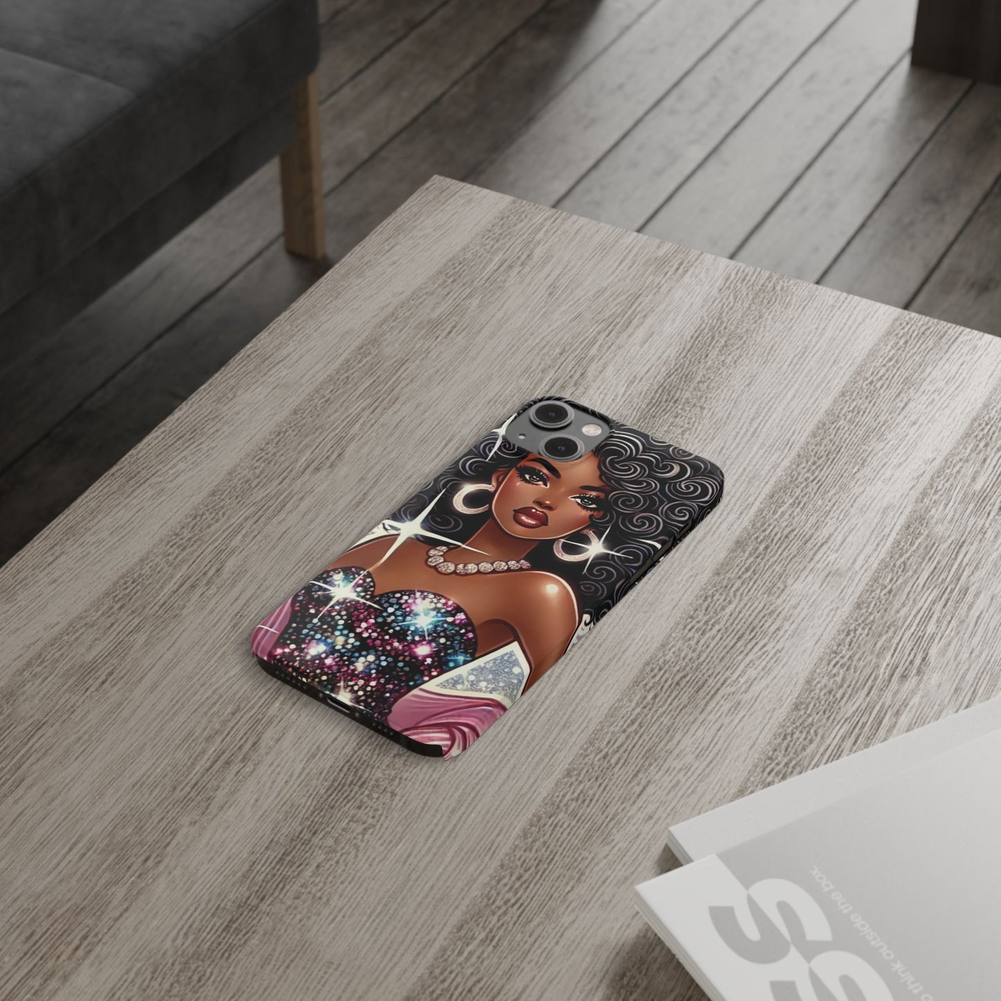 "Gorgeous" - Slim Phone Cases - Creatively Designed Shop