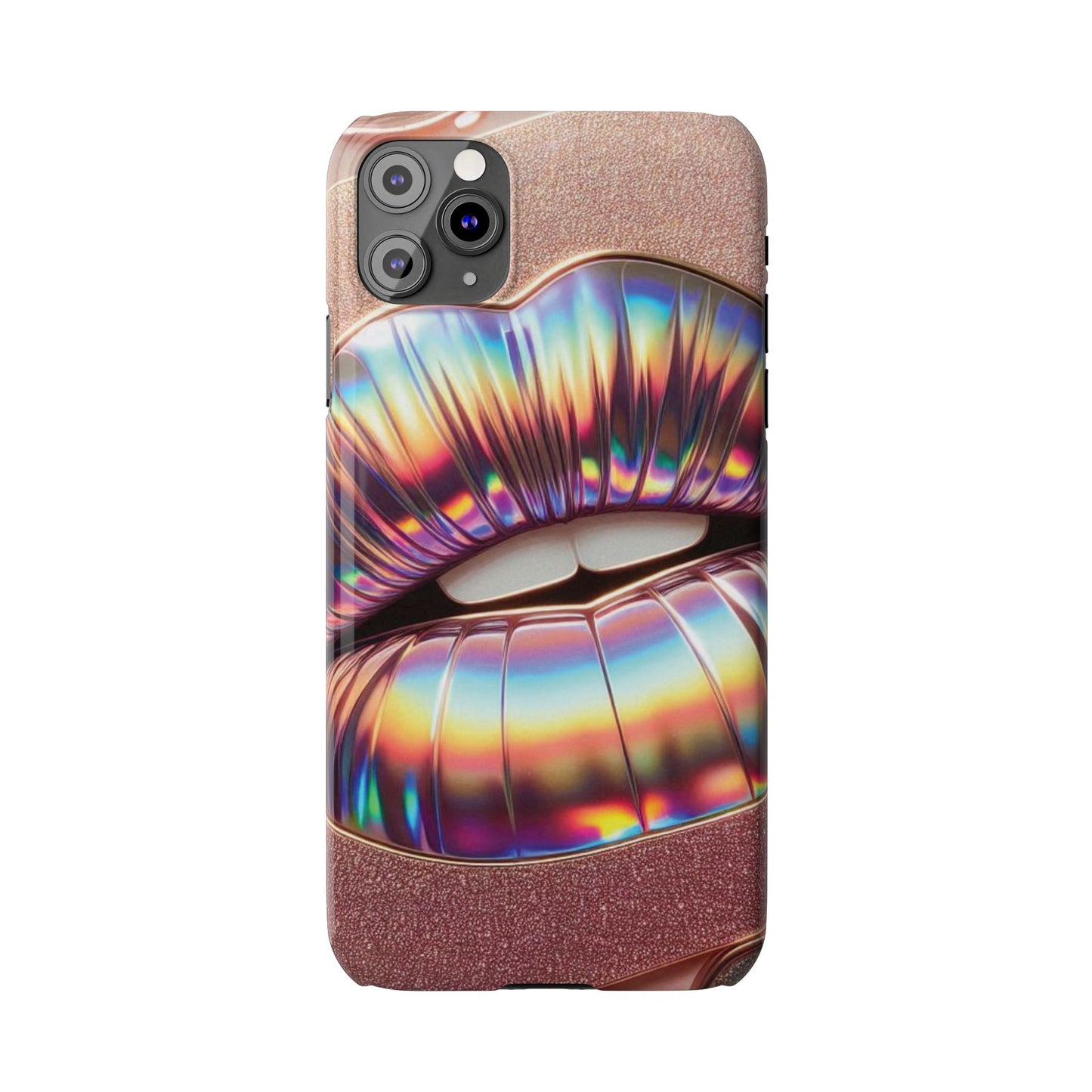 "Bronze Kiss" - Slim Phone Cases - Creatively Designed Shop