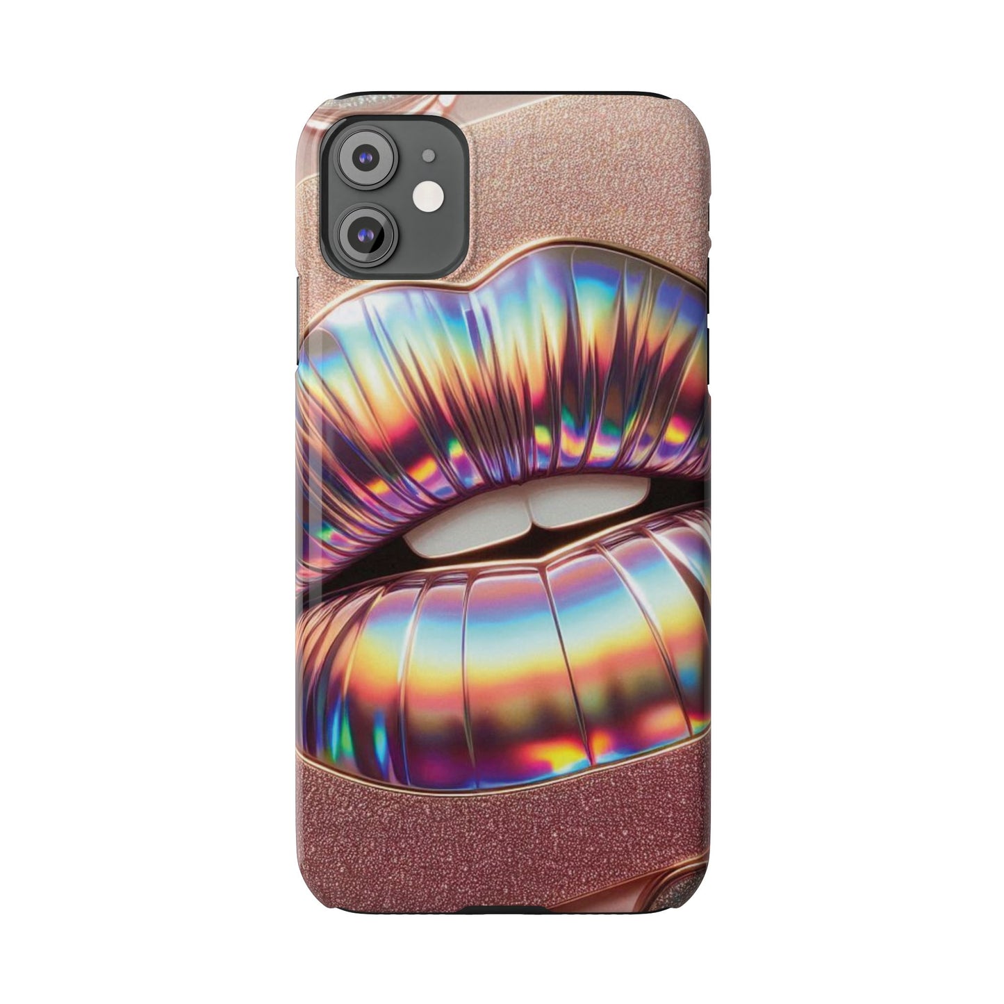 "Bronze Kiss" - Slim Phone Cases - Creatively Designed Shop