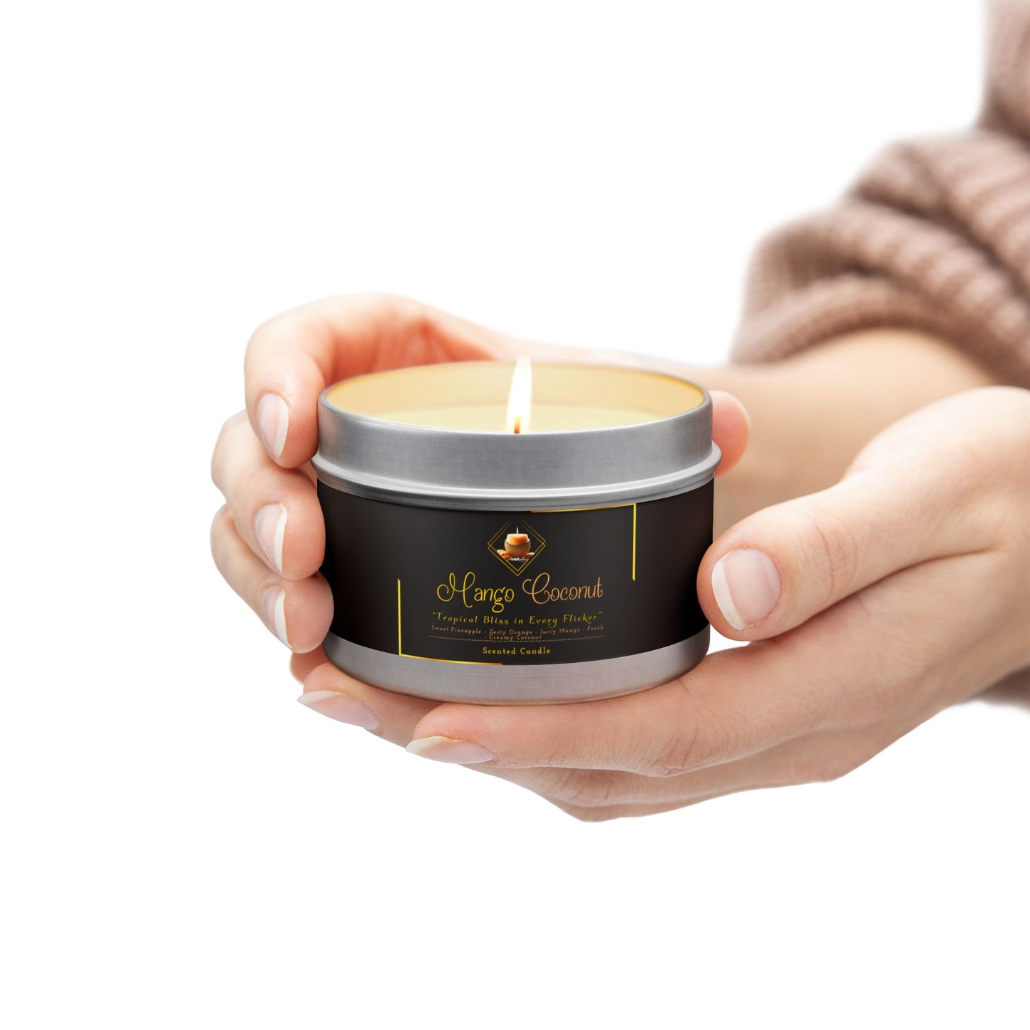 Mango Coconut - Tin Candles