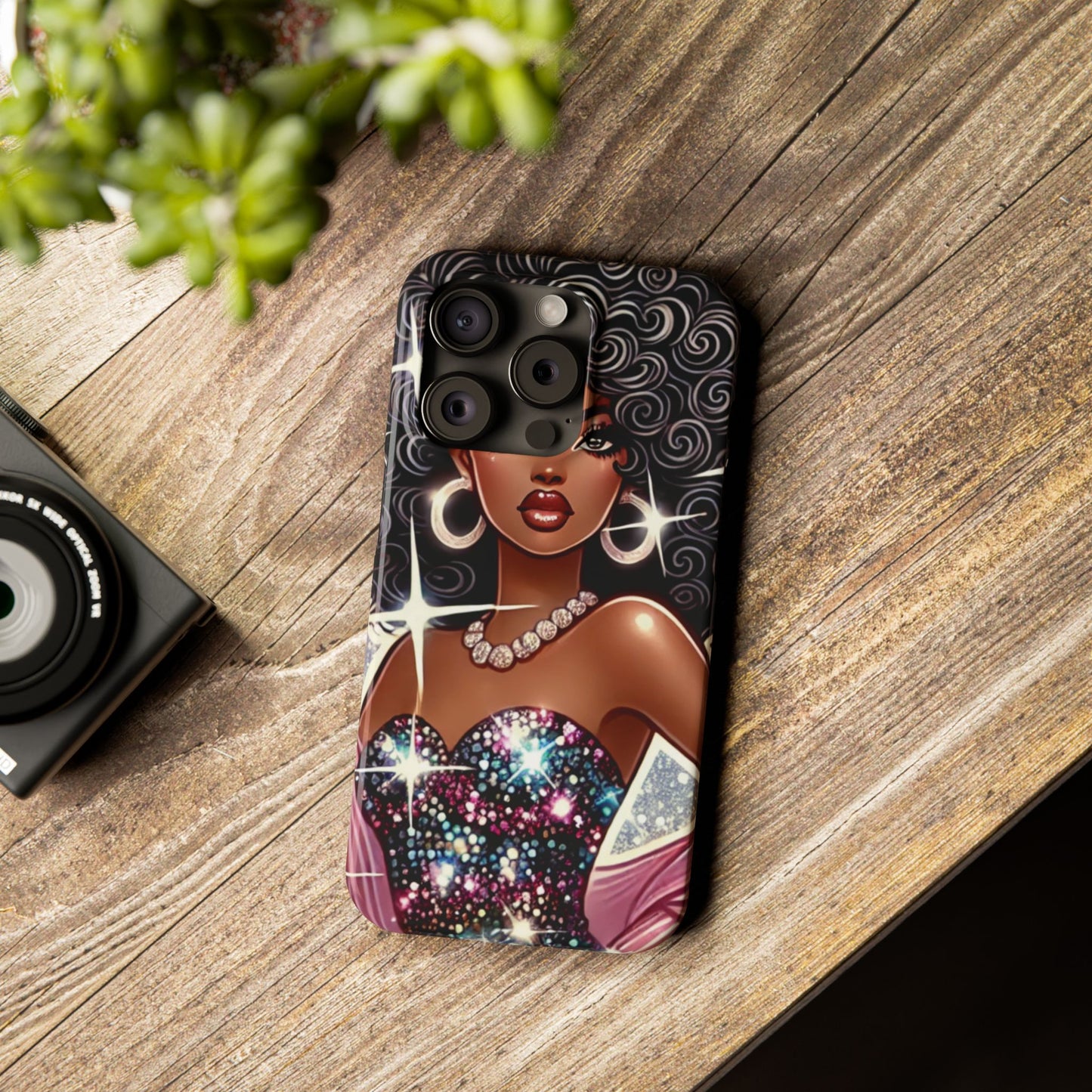 "Gorgeous" - Slim Phone Cases - Creatively Designed Shop