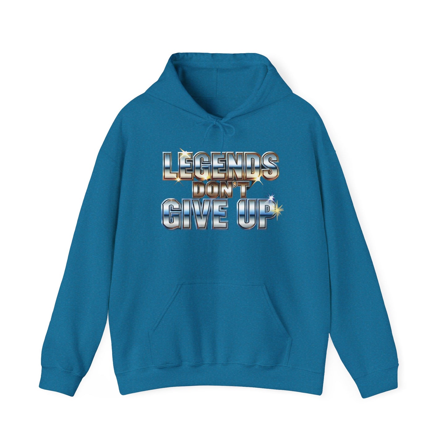 Legends Don't Give Up - Unisex Heavy Blend™ Hooded Sweatshirt - Creatively Designed Shop