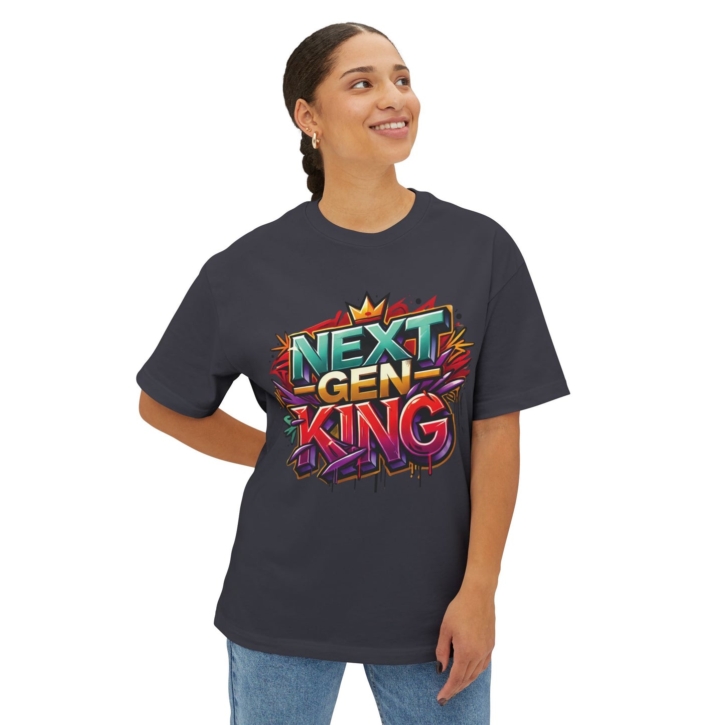 Next Gen King - Unisex Oversized Boxy Tee