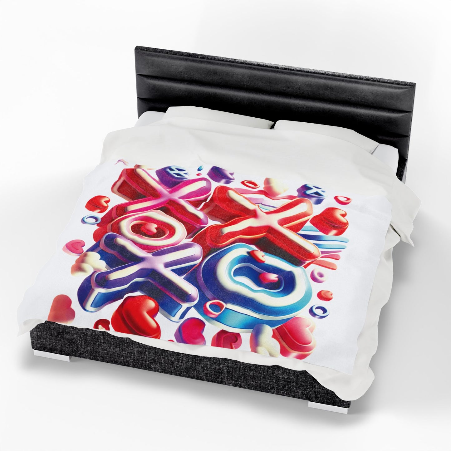 XOXO - Velveteen Plush Blanket