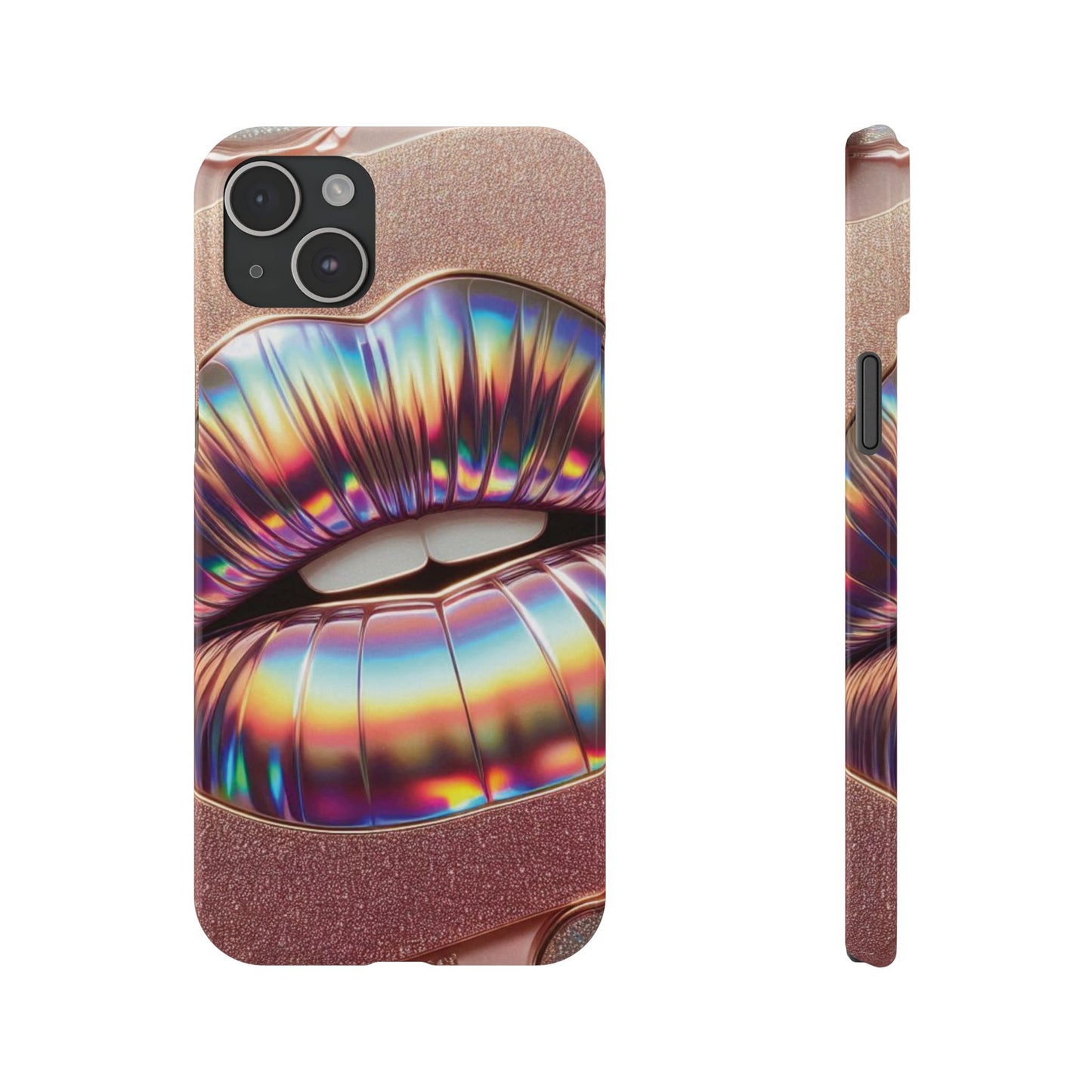 "Bronze Kiss" - Slim Phone Cases - Creatively Designed Shop
