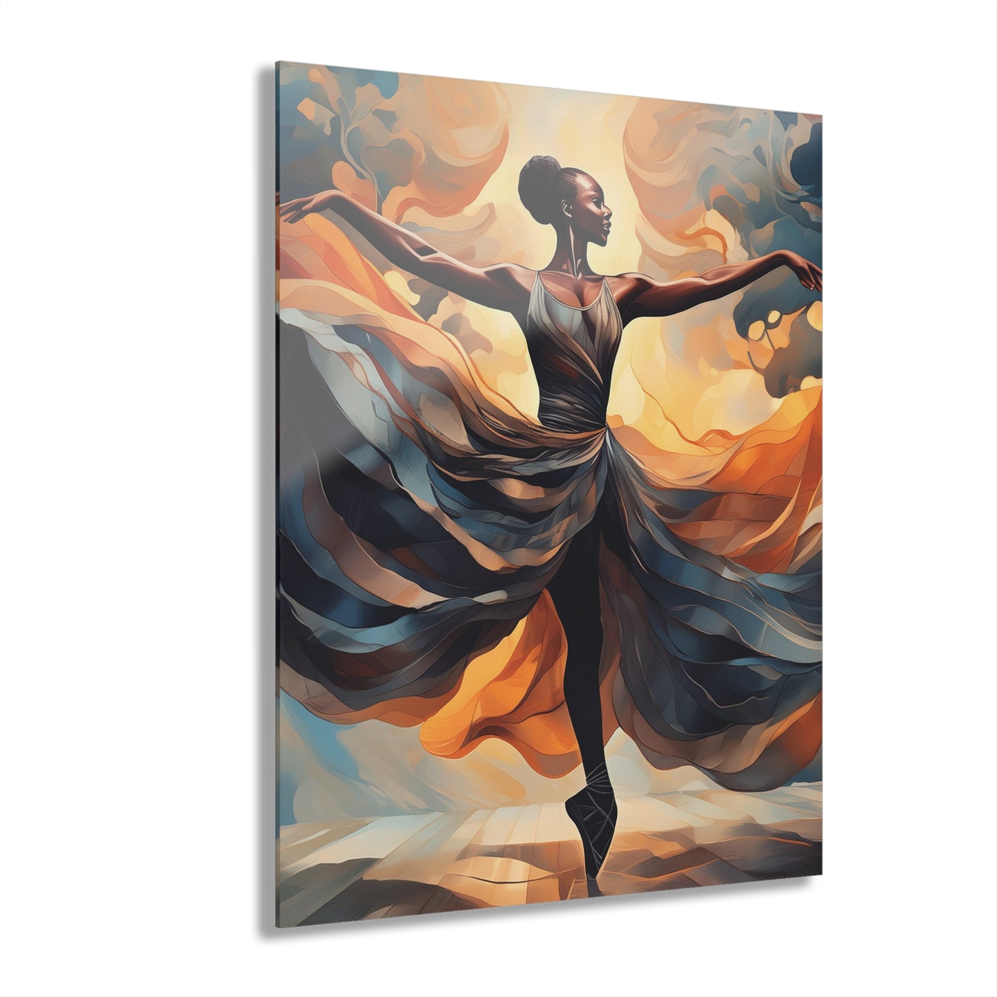 "Beautiful Ballerina" - Acrylic Prints (French Cleat Hanging) - Creatively Designed Shop