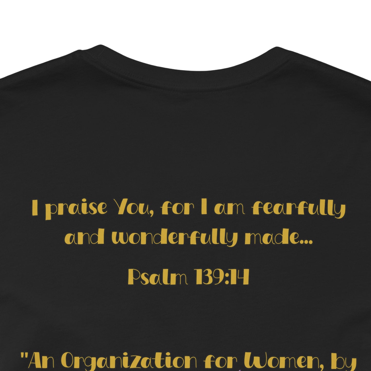 Sisters Empowering Sisters – Crown & Butterfly - Unisex Jersey Short Sleeve Tee