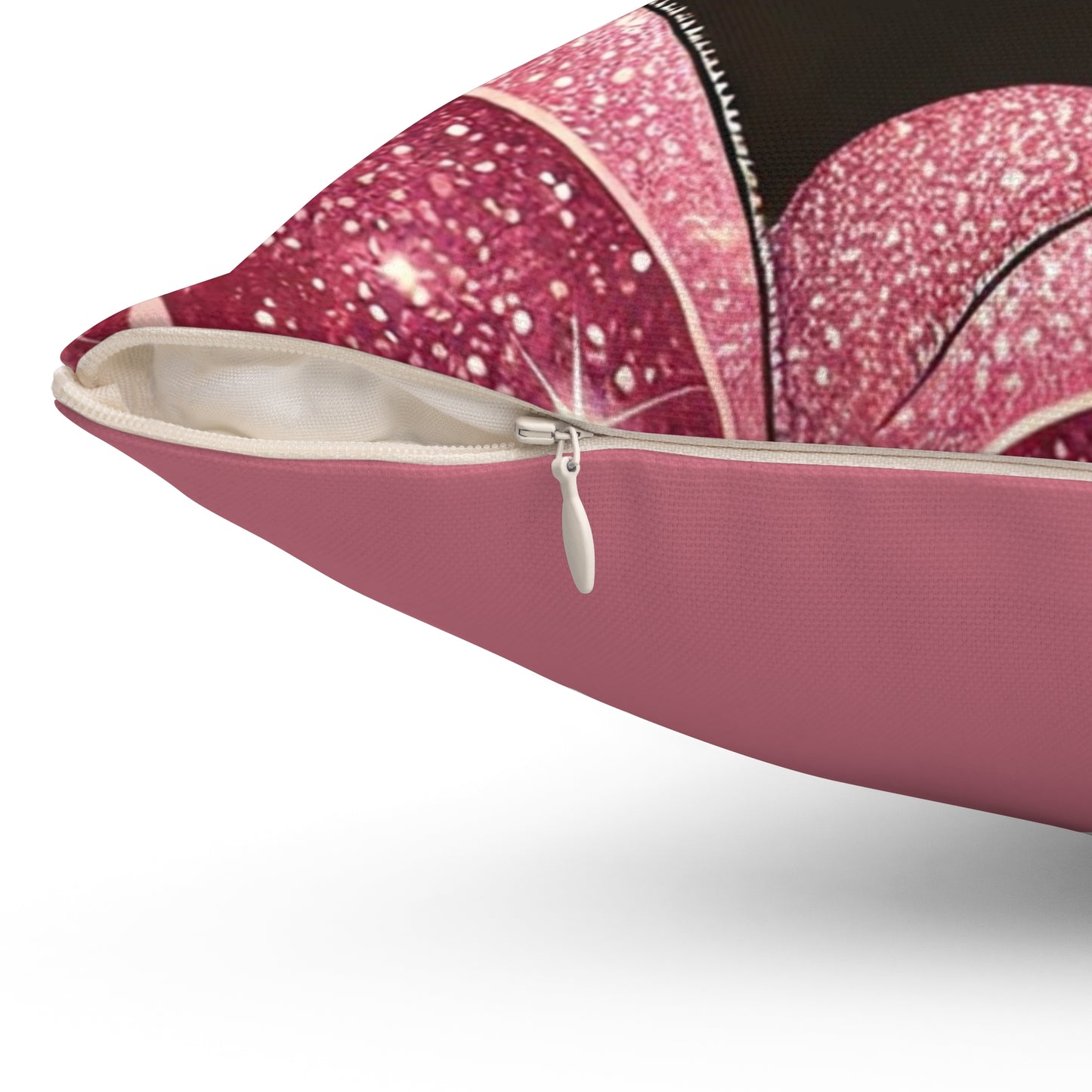 Sparkle in Strength - Spun Polyester Square Pillow