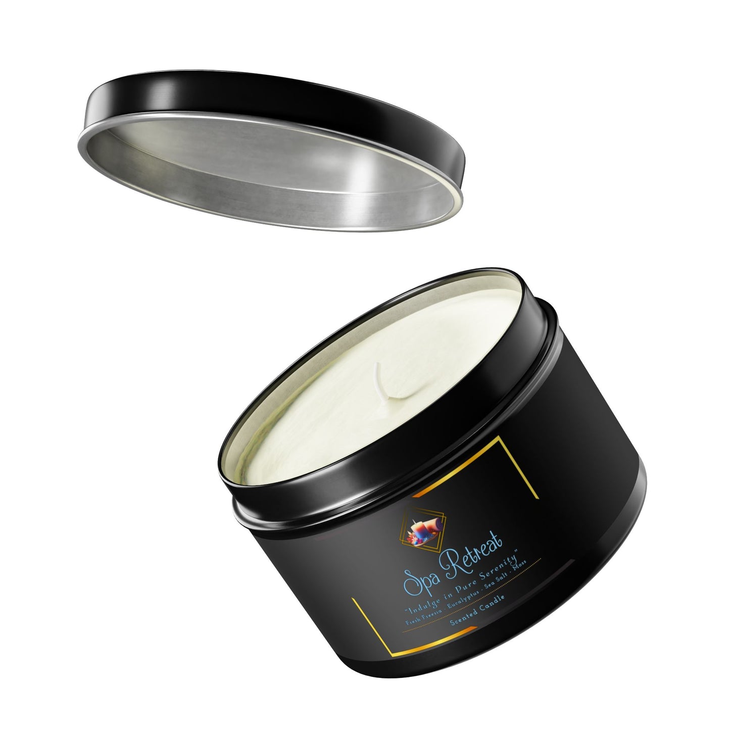 Spa Retreat - Tin Candles