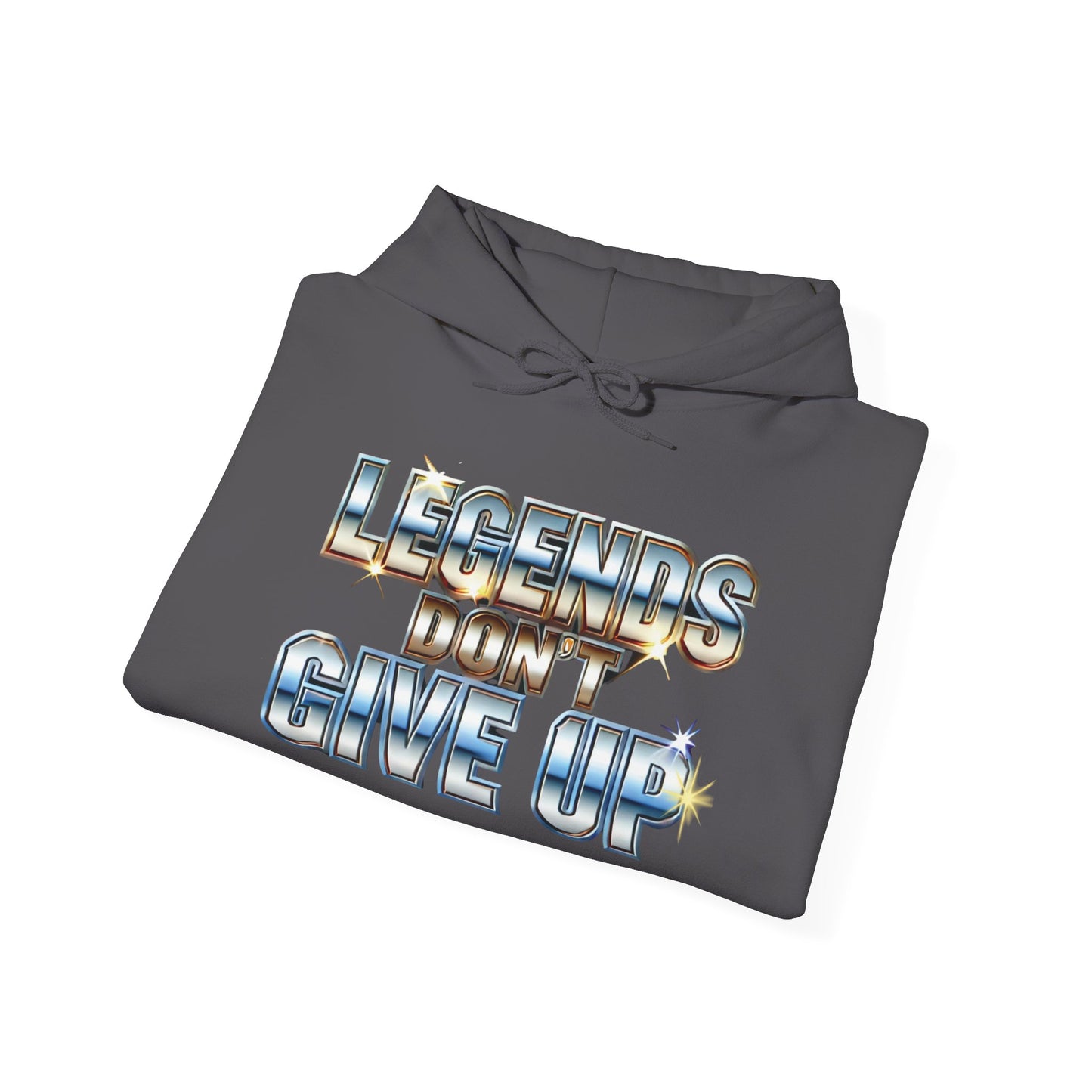 Legends Don't Give Up - Unisex Heavy Blend™ Hooded Sweatshirt - Creatively Designed Shop