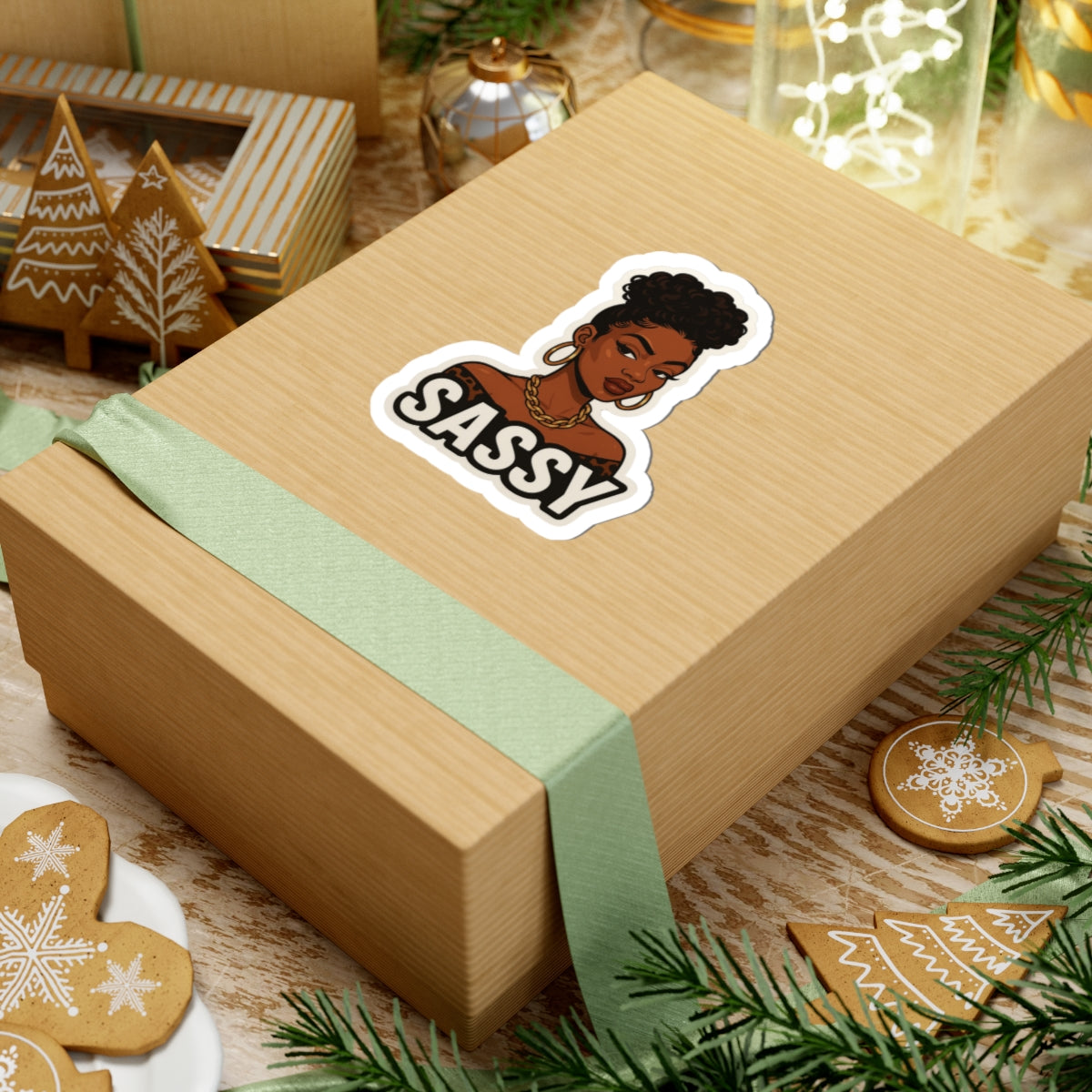 Sassy - Kiss-Cut Sticker