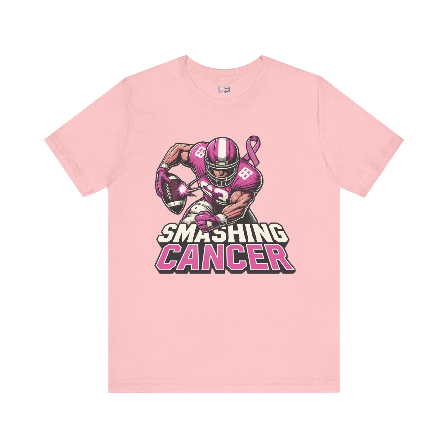 Smashing Cancer - Unisex Jersey Short Sleeve Tee