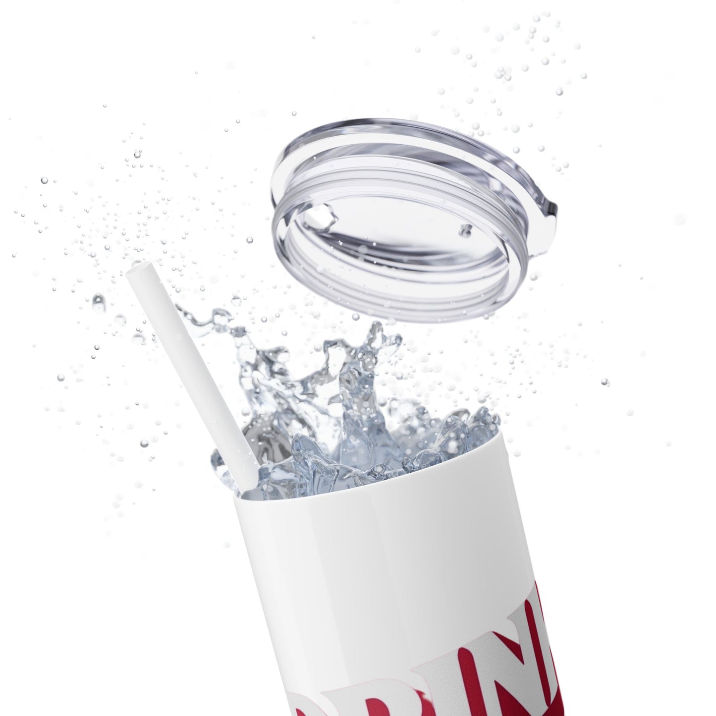 Drink Like A Boss - Skinny Tumbler with Straw, 20oz - Creatively Designed Shop