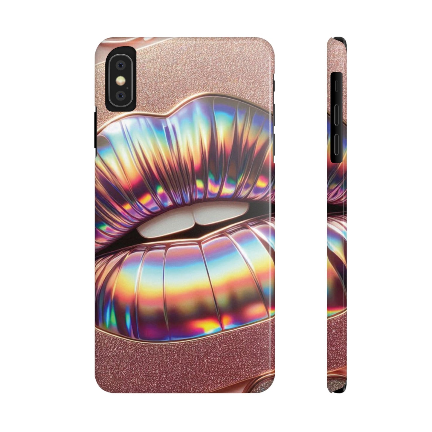 "Bronze Kiss" - Slim Phone Cases - Creatively Designed Shop