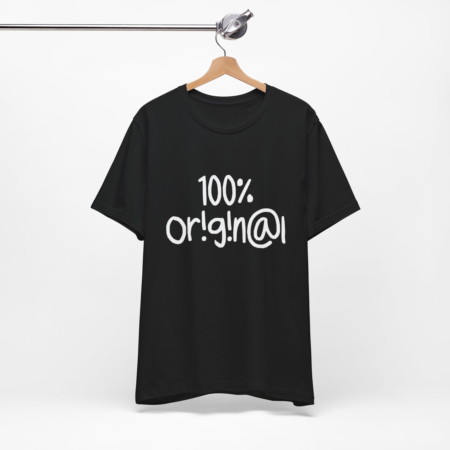 100% Or!g!n@l - Unisex Jersey Short Sleeve Tee