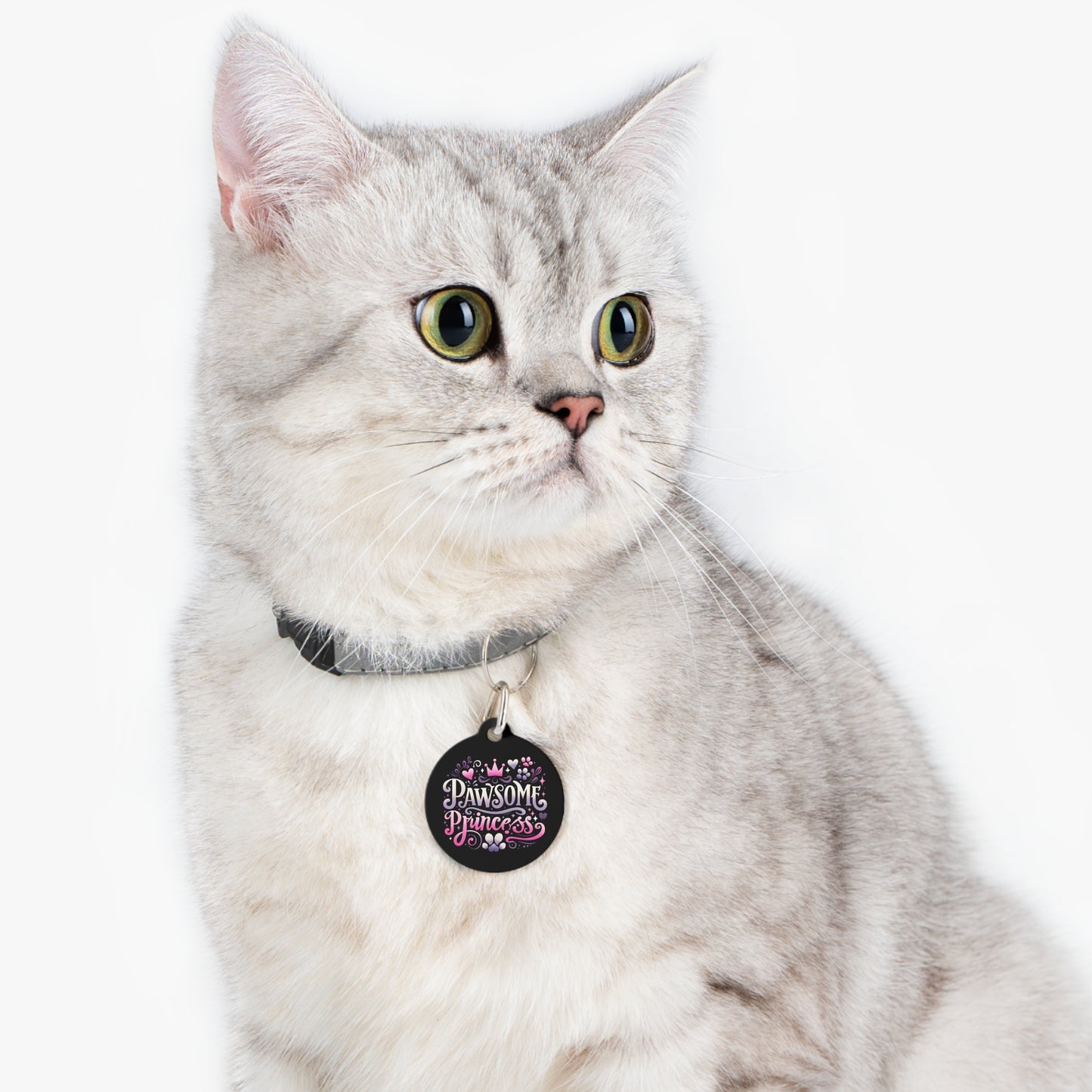 Pawsome Princess - Pet Tag - Creatively Designed Shop