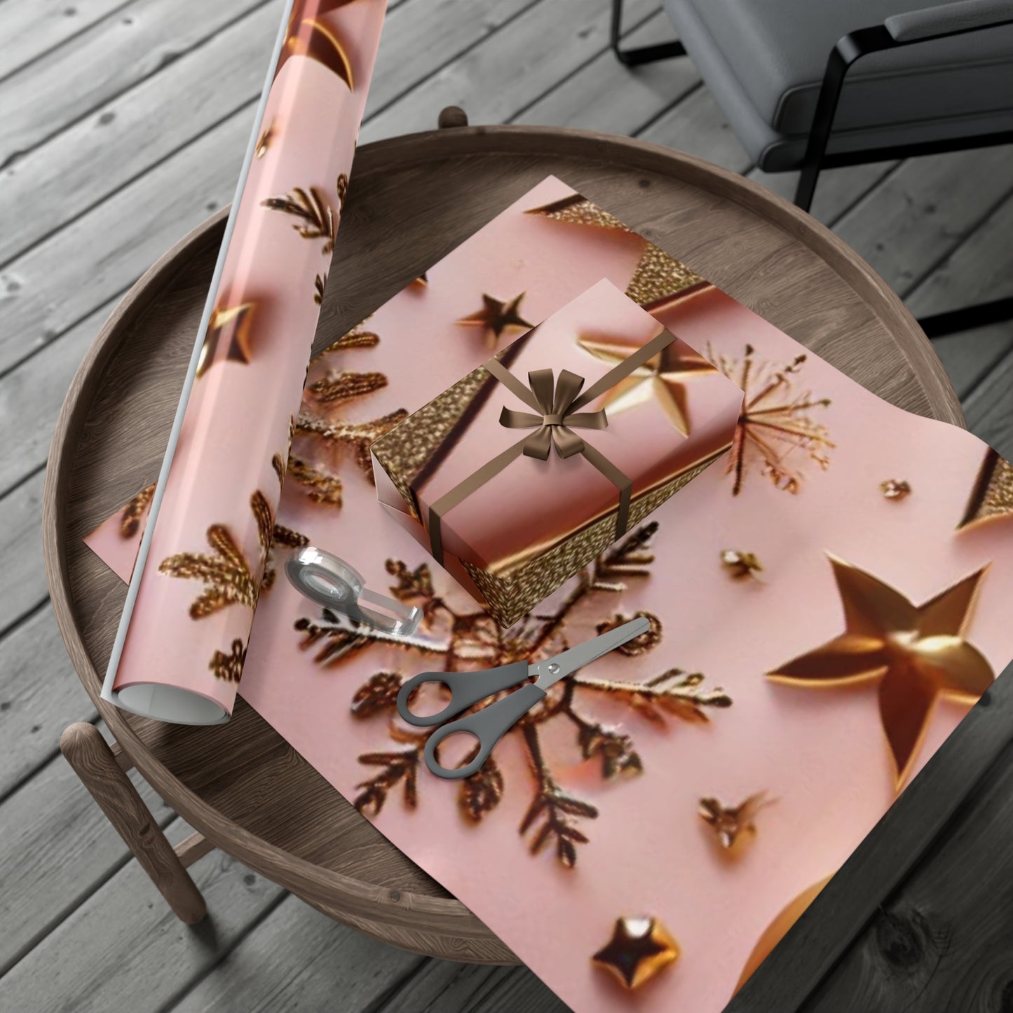 Pink & Gold Glam - Gift Wrap Papers - Creatively Designed Shop