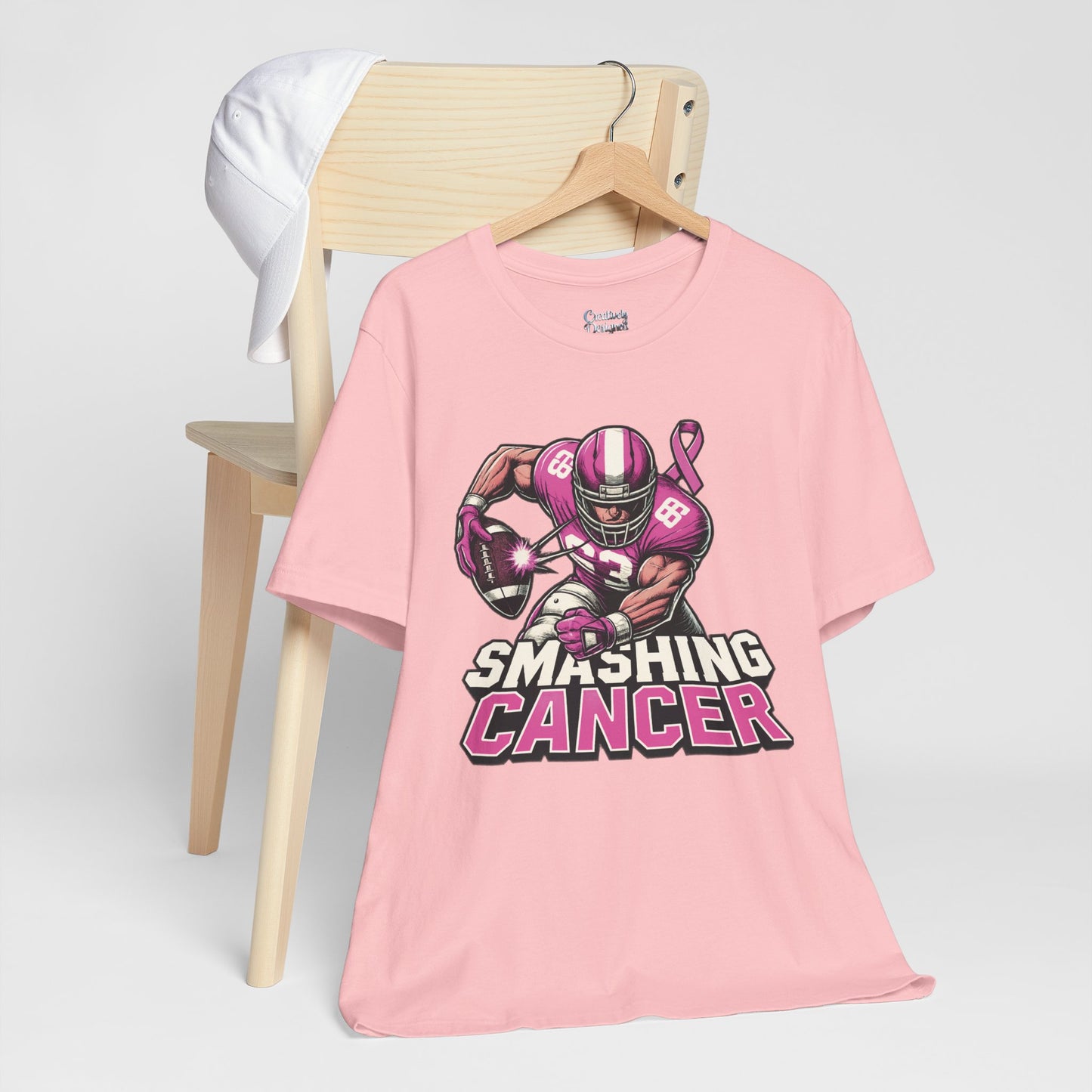 Smashing Cancer - Unisex Jersey Short Sleeve Tee